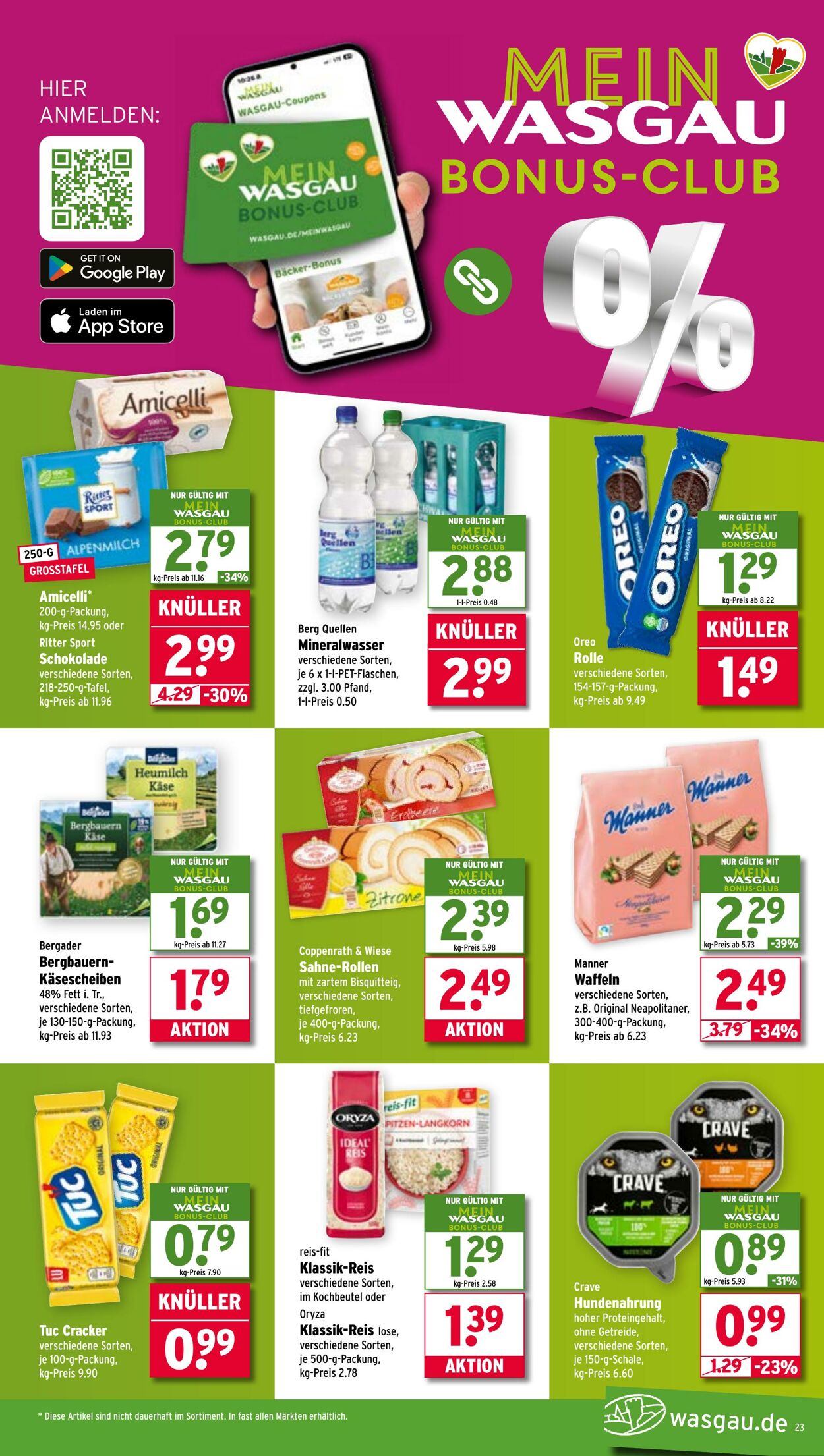 Prospekt Wasgau 04.08.2025 - 09.08.2025