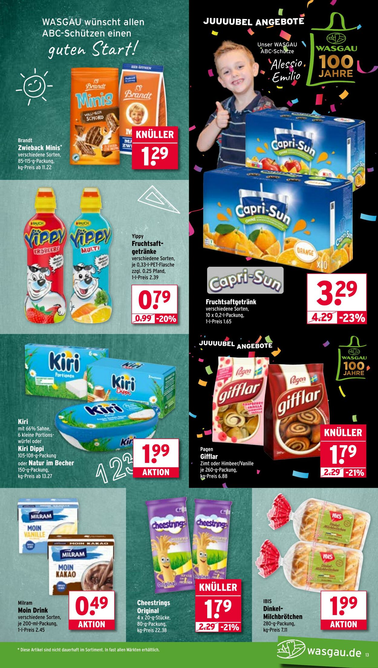 Prospekt Wasgau 11.08.2025 - 16.08.2025