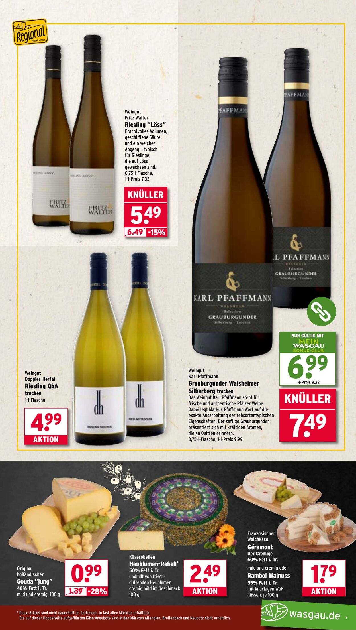 Prospekt Wasgau 11.08.2025 - 16.08.2025