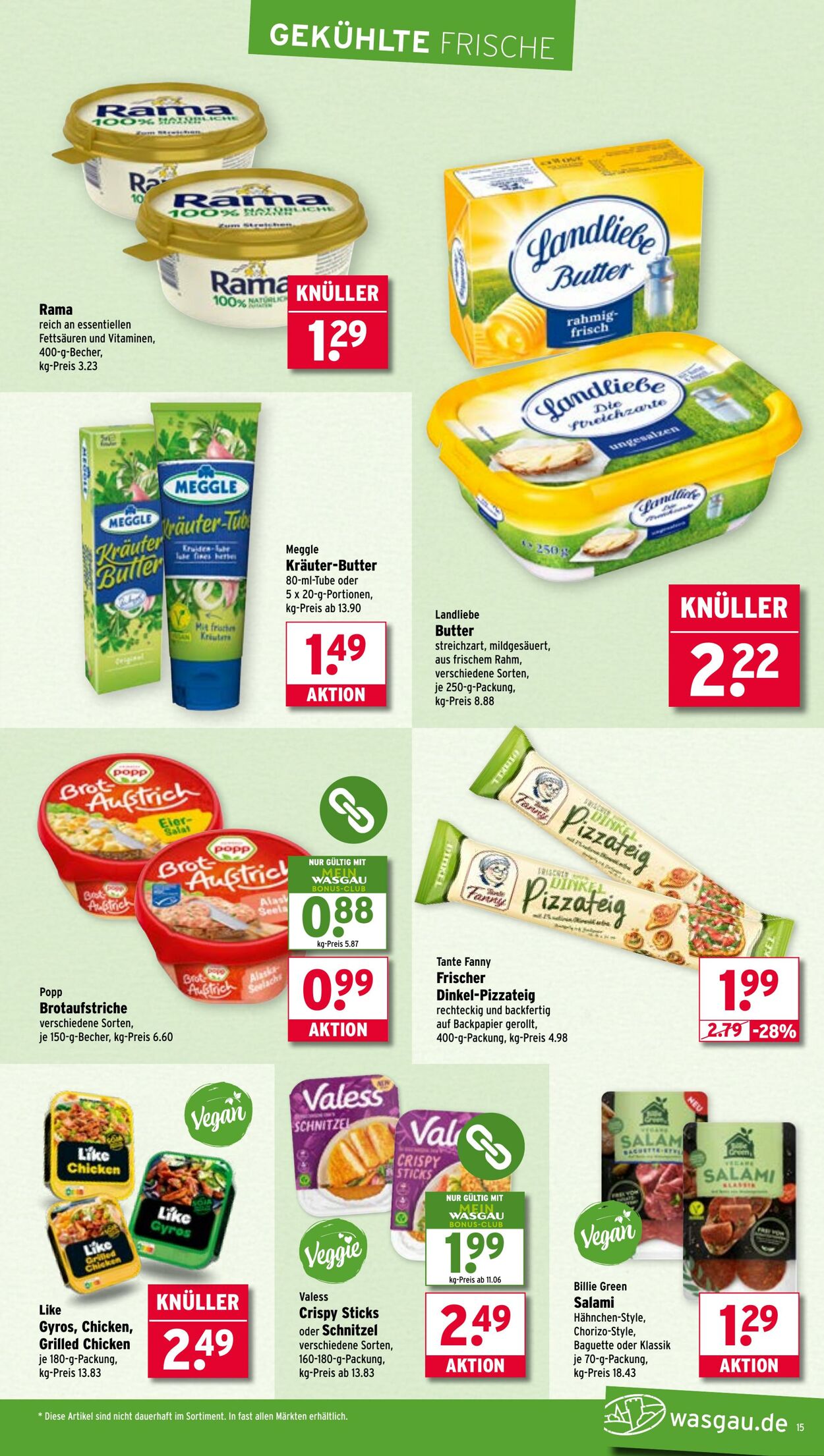 Prospekt Wasgau 11.08.2025 - 16.08.2025