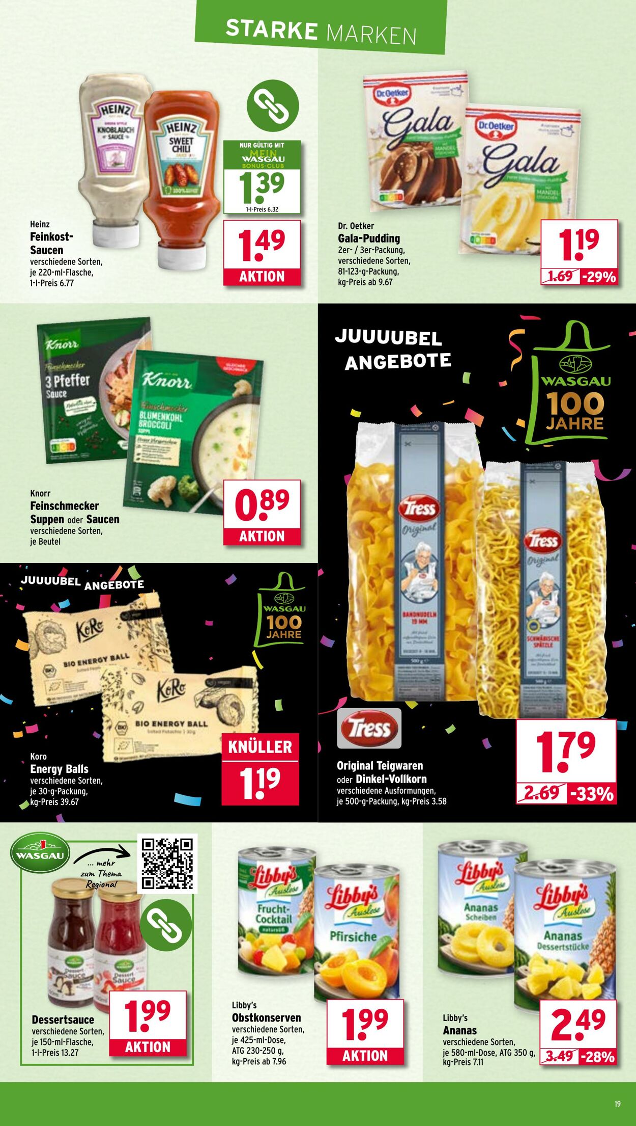 Prospekt Wasgau 11.08.2025 - 16.08.2025