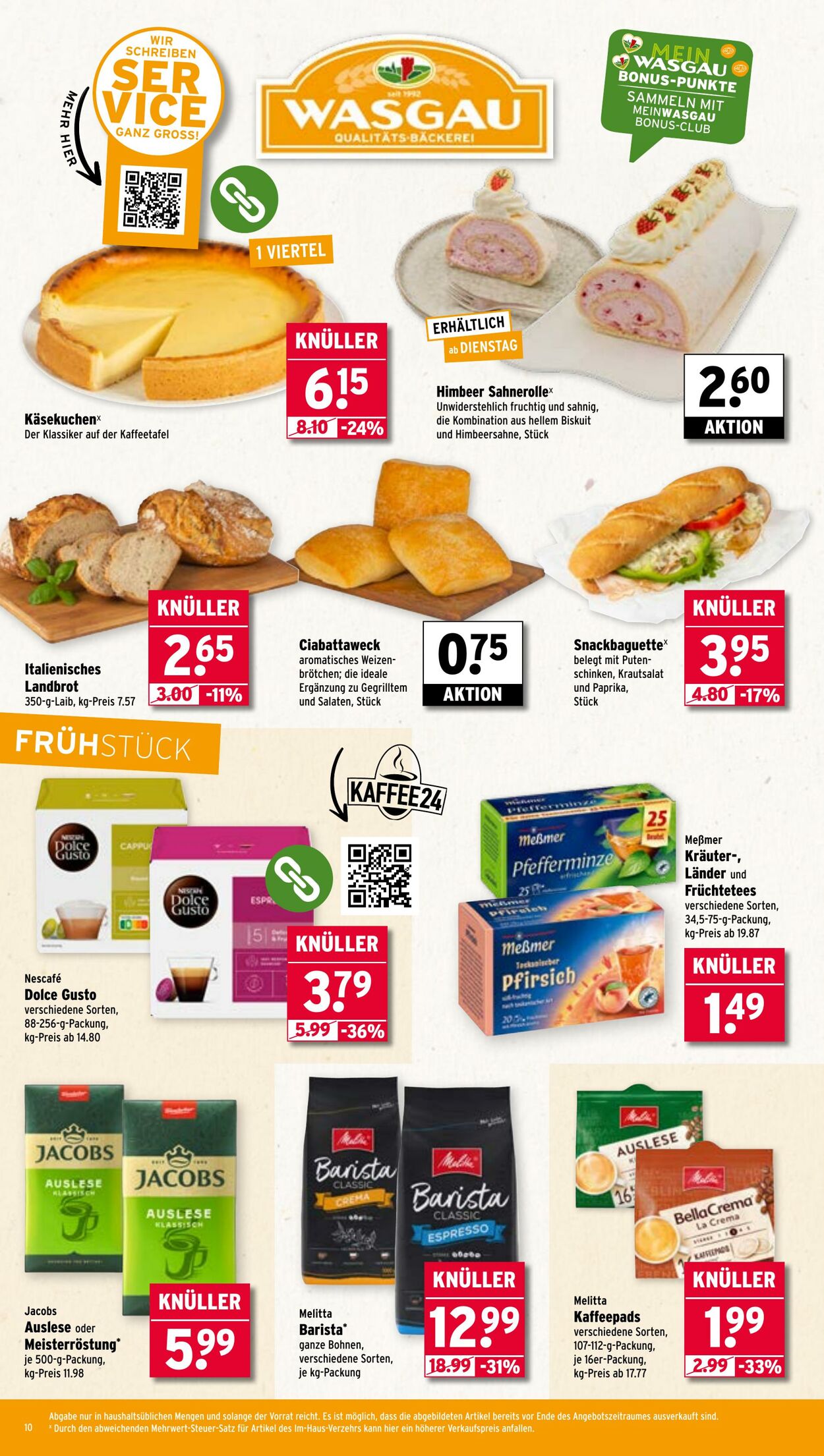 Prospekt Wasgau 11.08.2025 - 16.08.2025