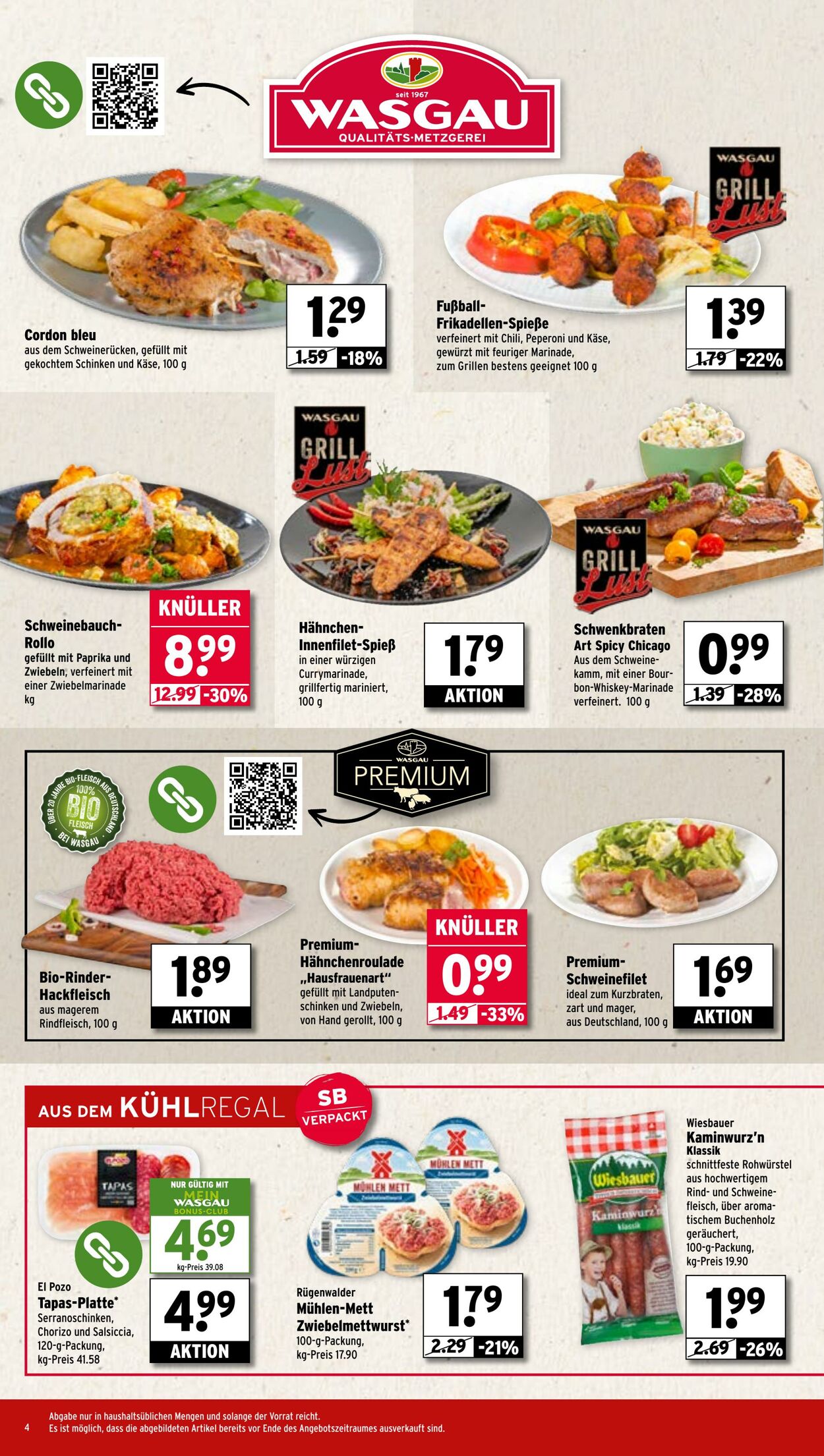 Prospekt Wasgau 11.08.2025 - 16.08.2025