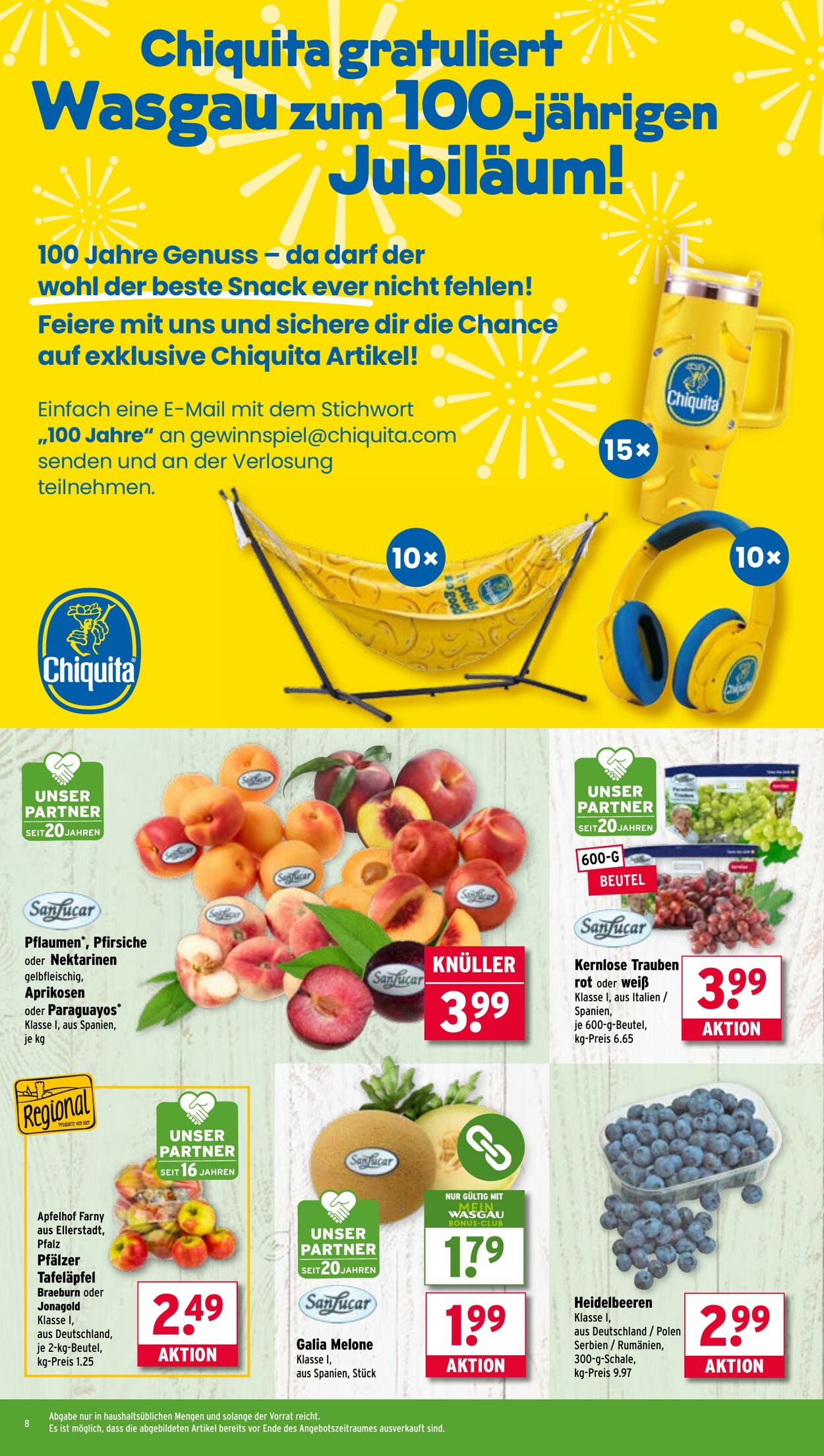 Prospekt Wasgau 11.08.2025 - 16.08.2025