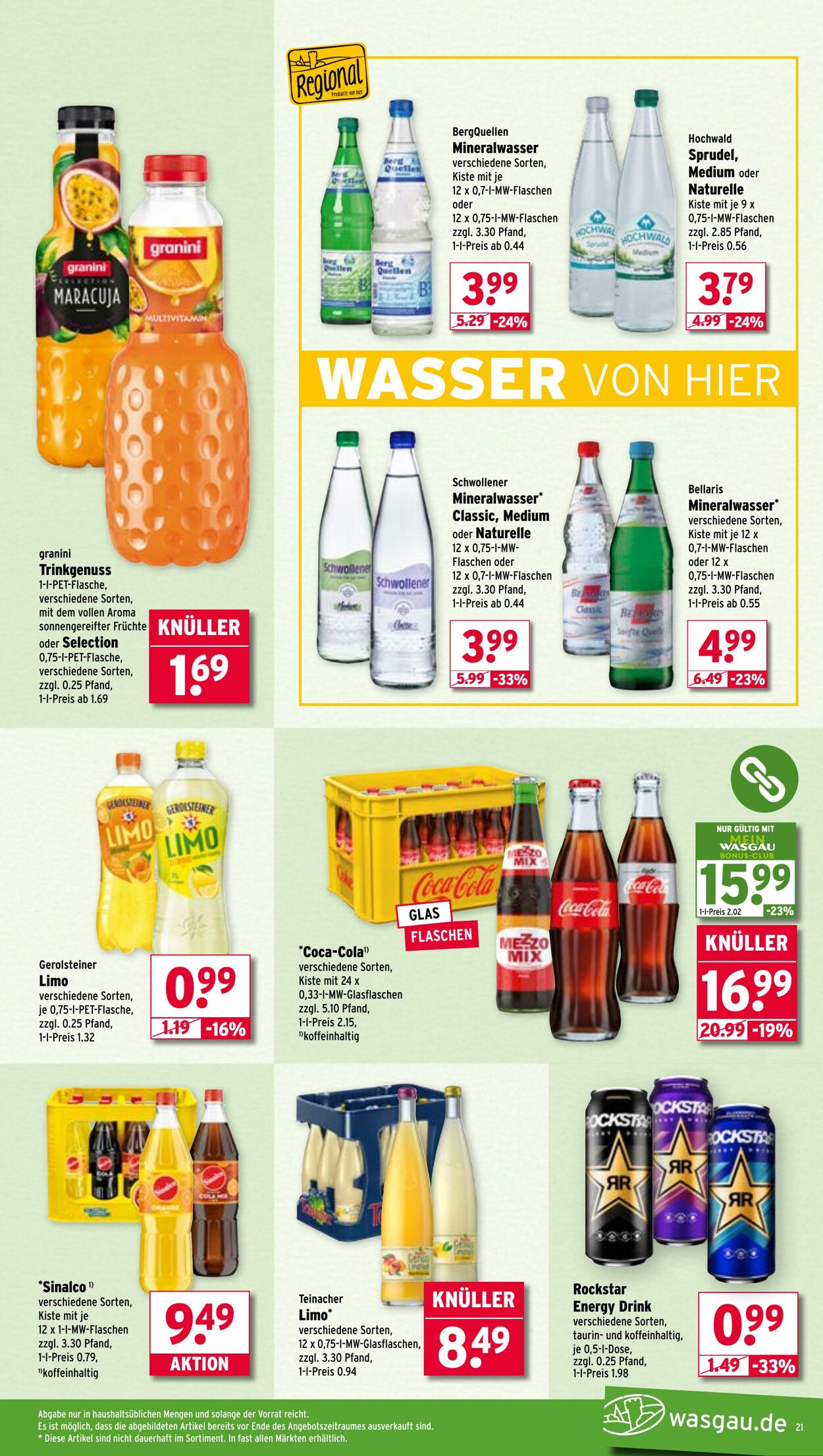 Prospekt Wasgau 11.08.2025 - 16.08.2025