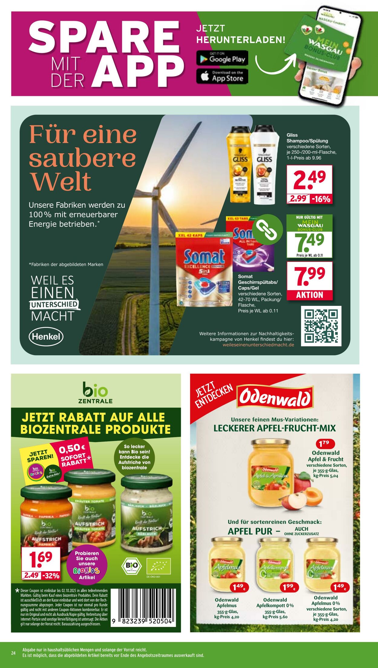 Prospekt Wasgau 11.08.2025 - 16.08.2025