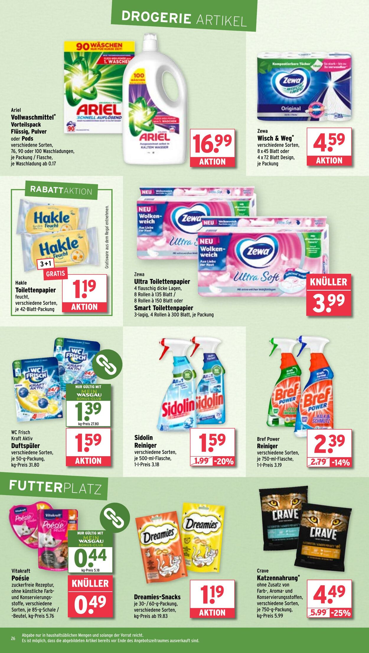 Prospekt Wasgau 18.08.2025 - 23.08.2025