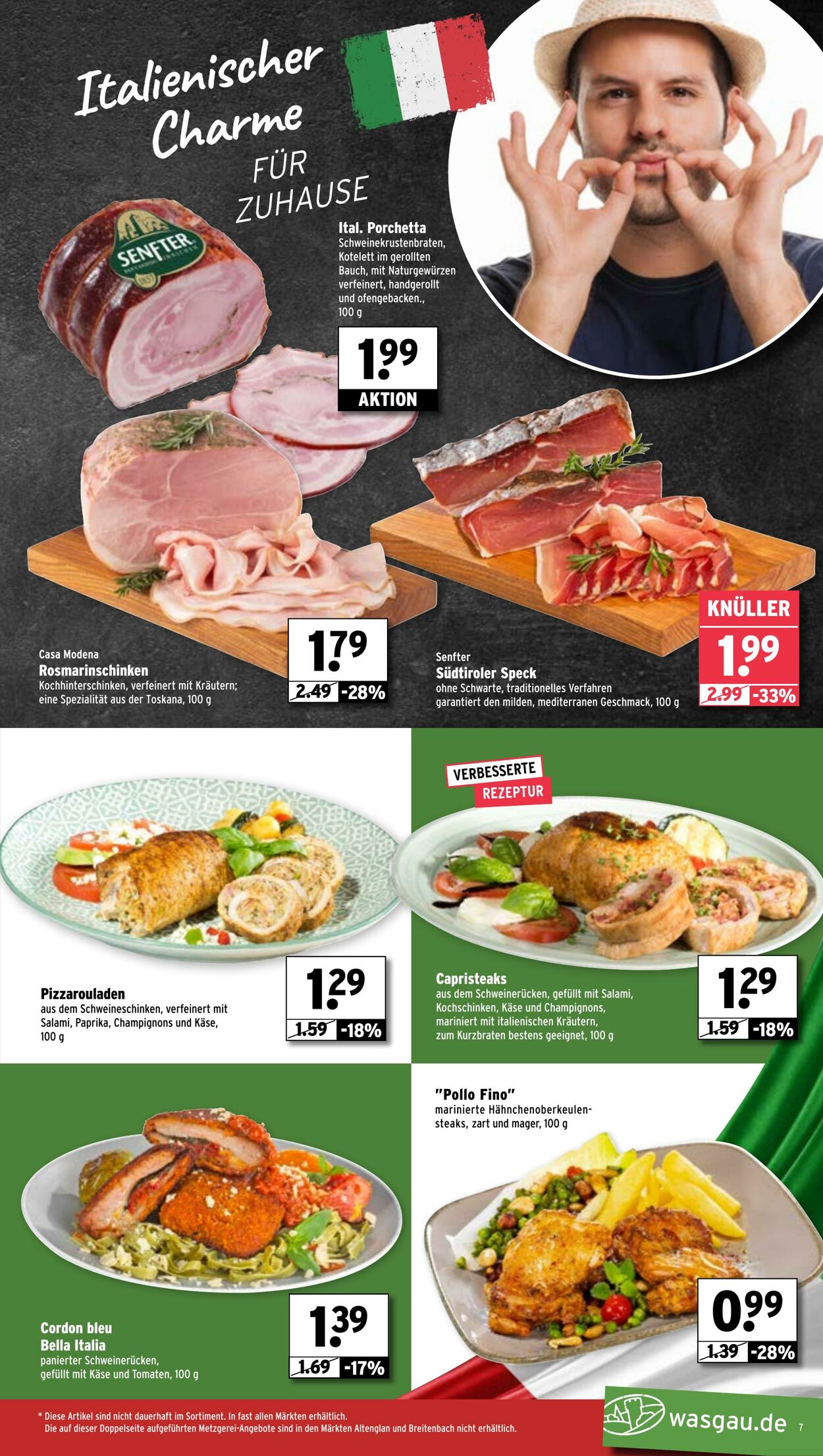 Prospekt Wasgau 18.08.2025 - 23.08.2025