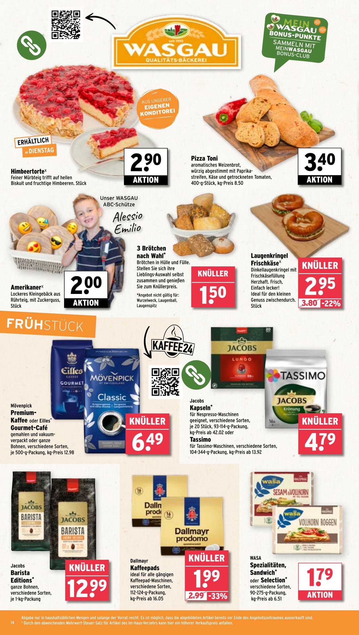 Prospekt Wasgau 18.08.2025 - 23.08.2025
