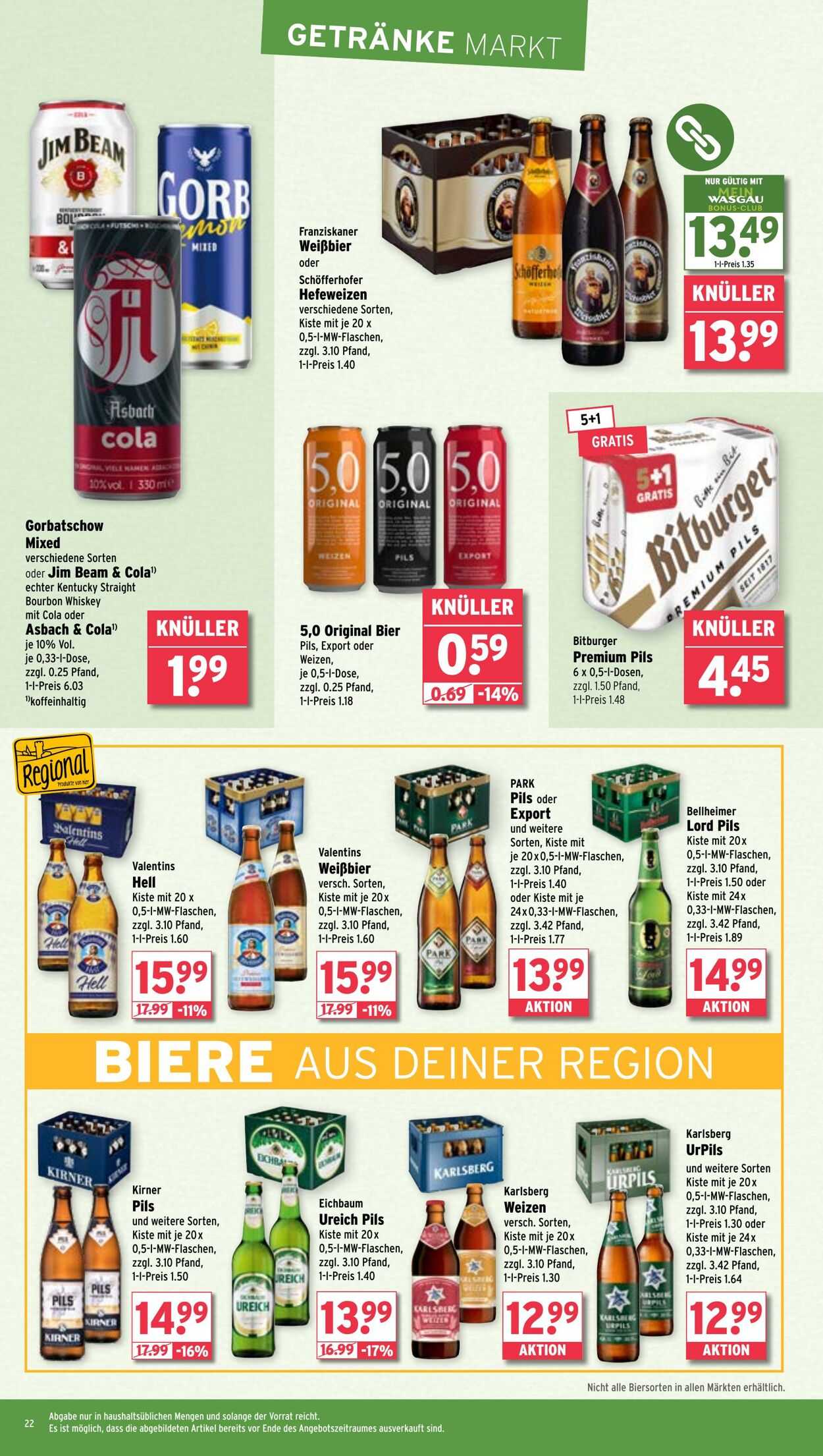 Prospekt Wasgau 18.08.2025 - 23.08.2025