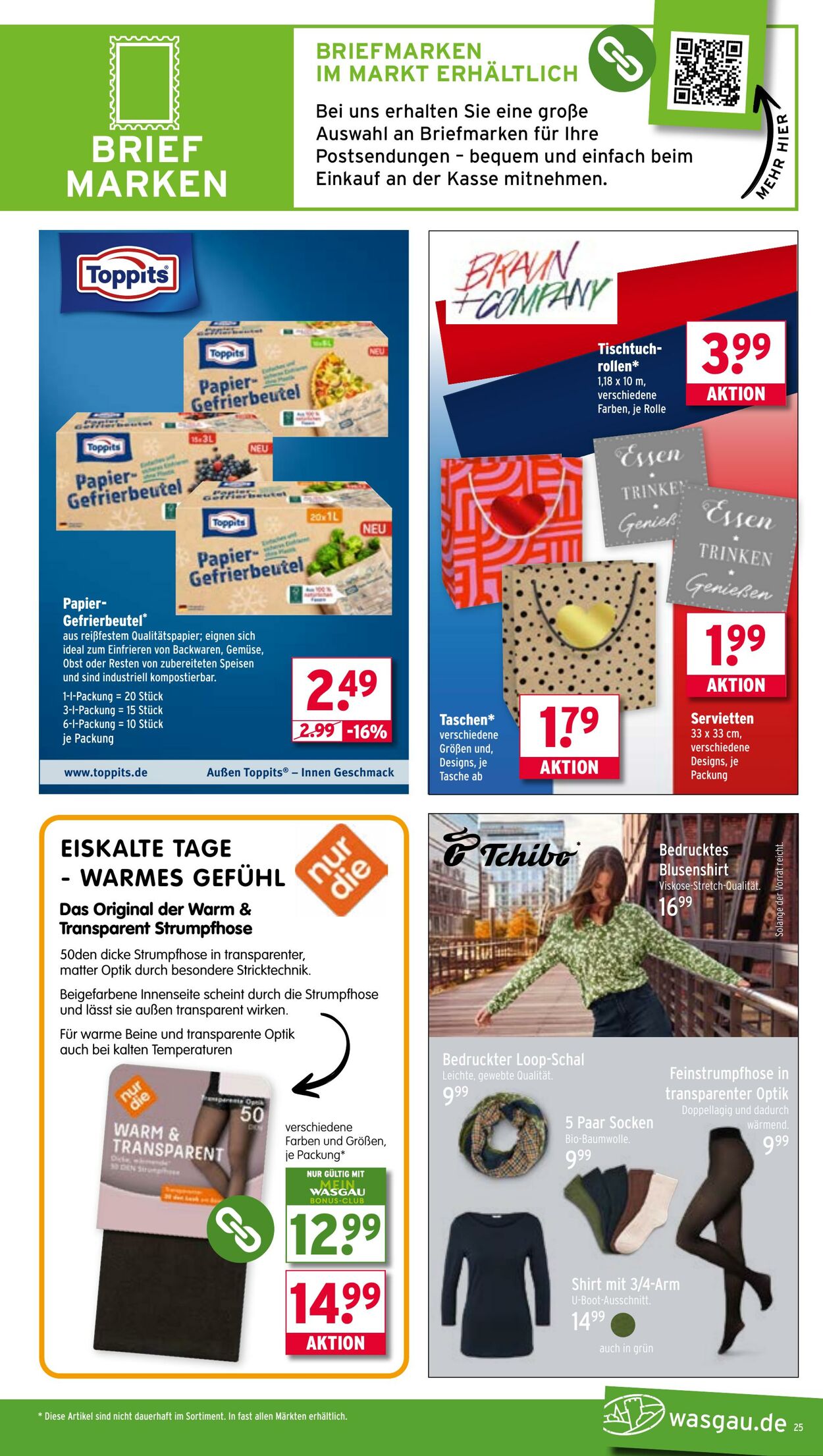 Prospekt Wasgau 01.09.2025 - 06.09.2025