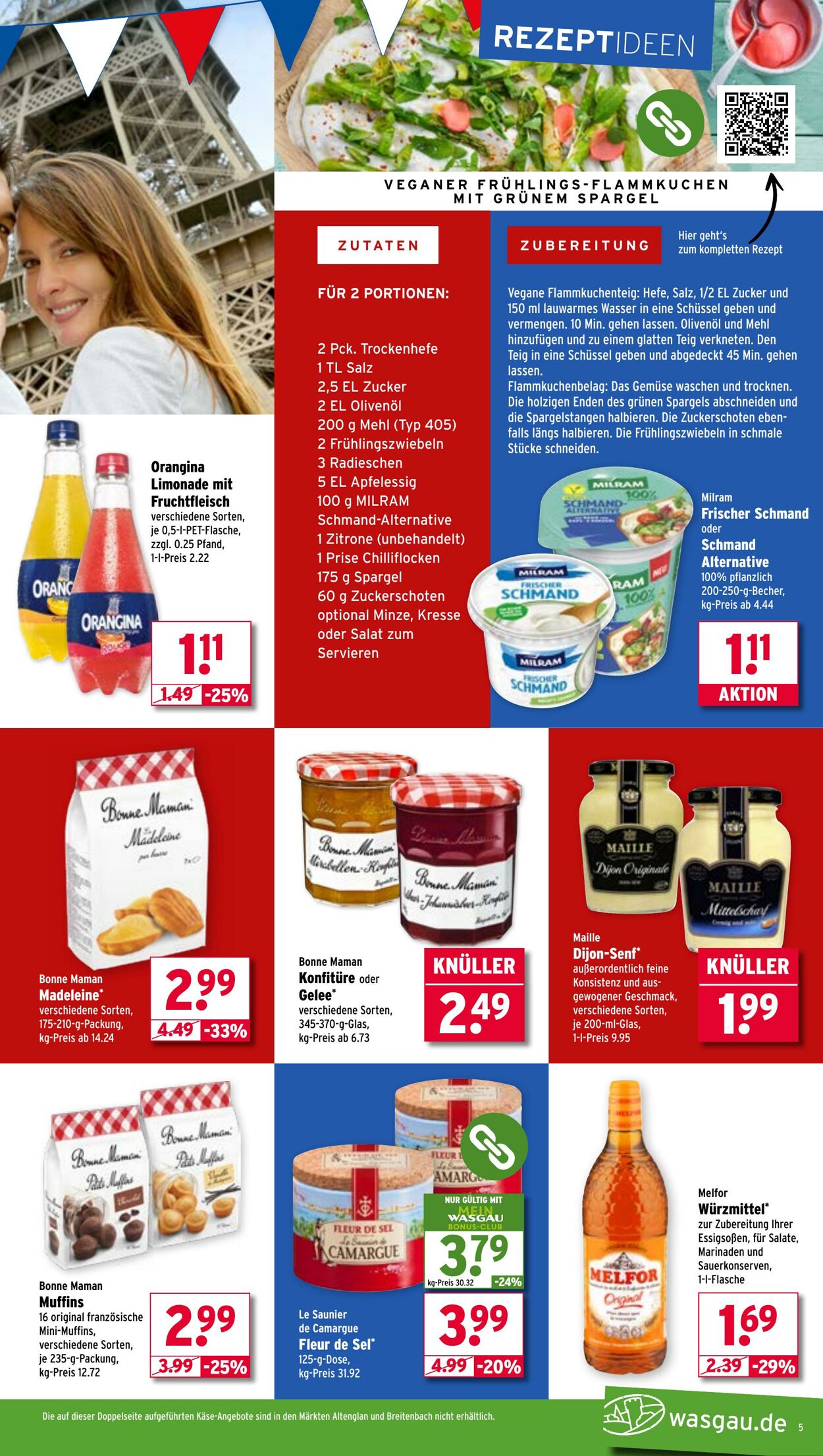 Prospekt Wasgau 01.09.2025 - 06.09.2025