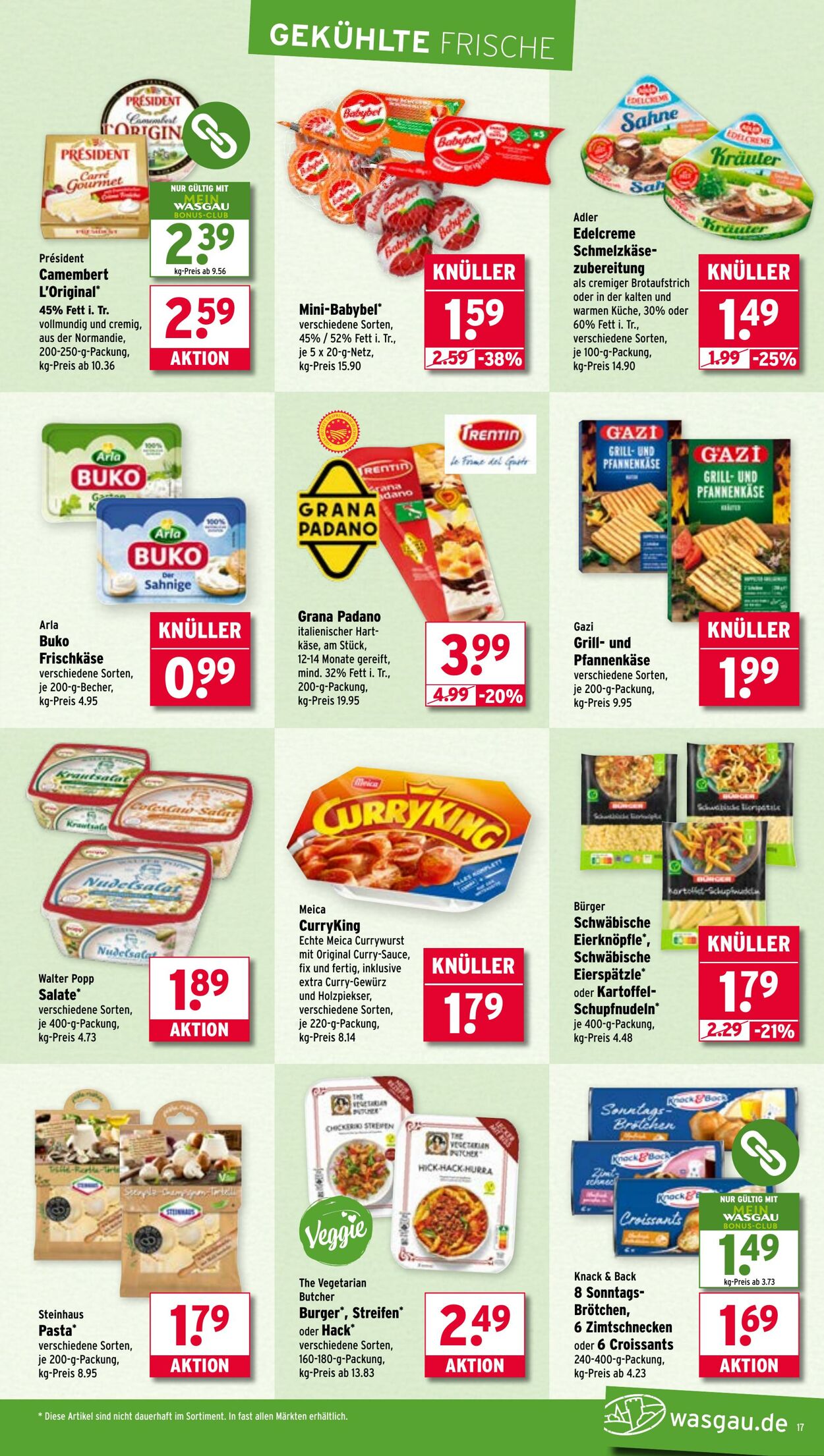 Prospekt Wasgau 01.09.2025 - 06.09.2025