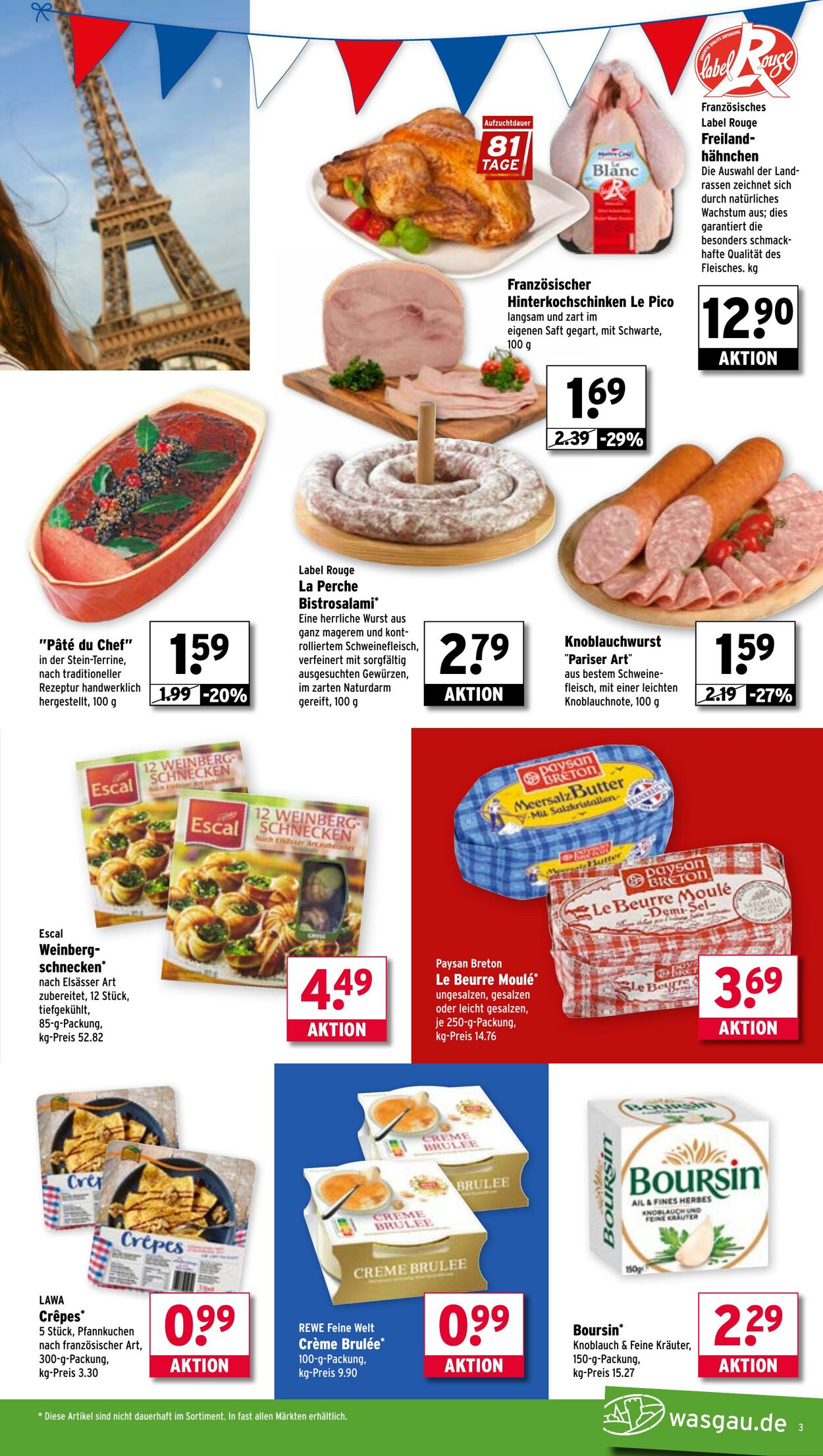 Prospekt Wasgau 01.09.2025 - 06.09.2025
