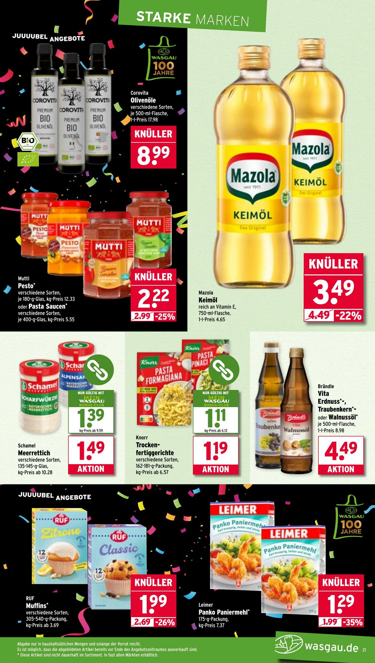 Prospekt Wasgau 08.09.2025 - 13.09.2025
