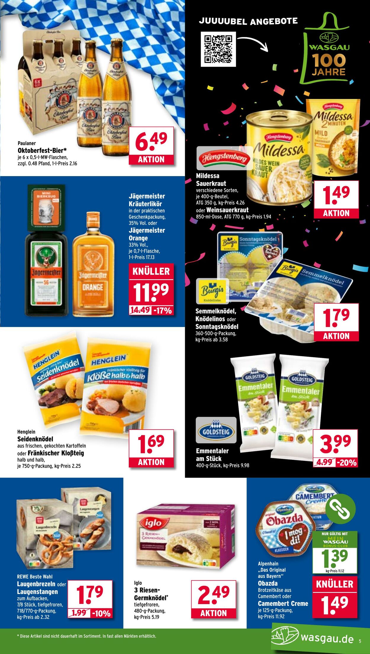 Prospekt Wasgau 08.09.2025 - 13.09.2025