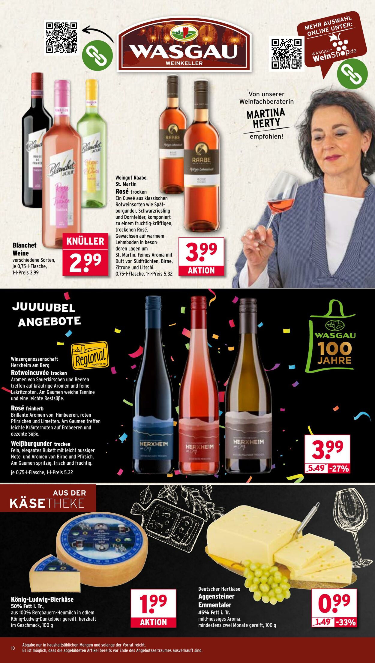 Prospekt Wasgau 08.09.2025 - 13.09.2025