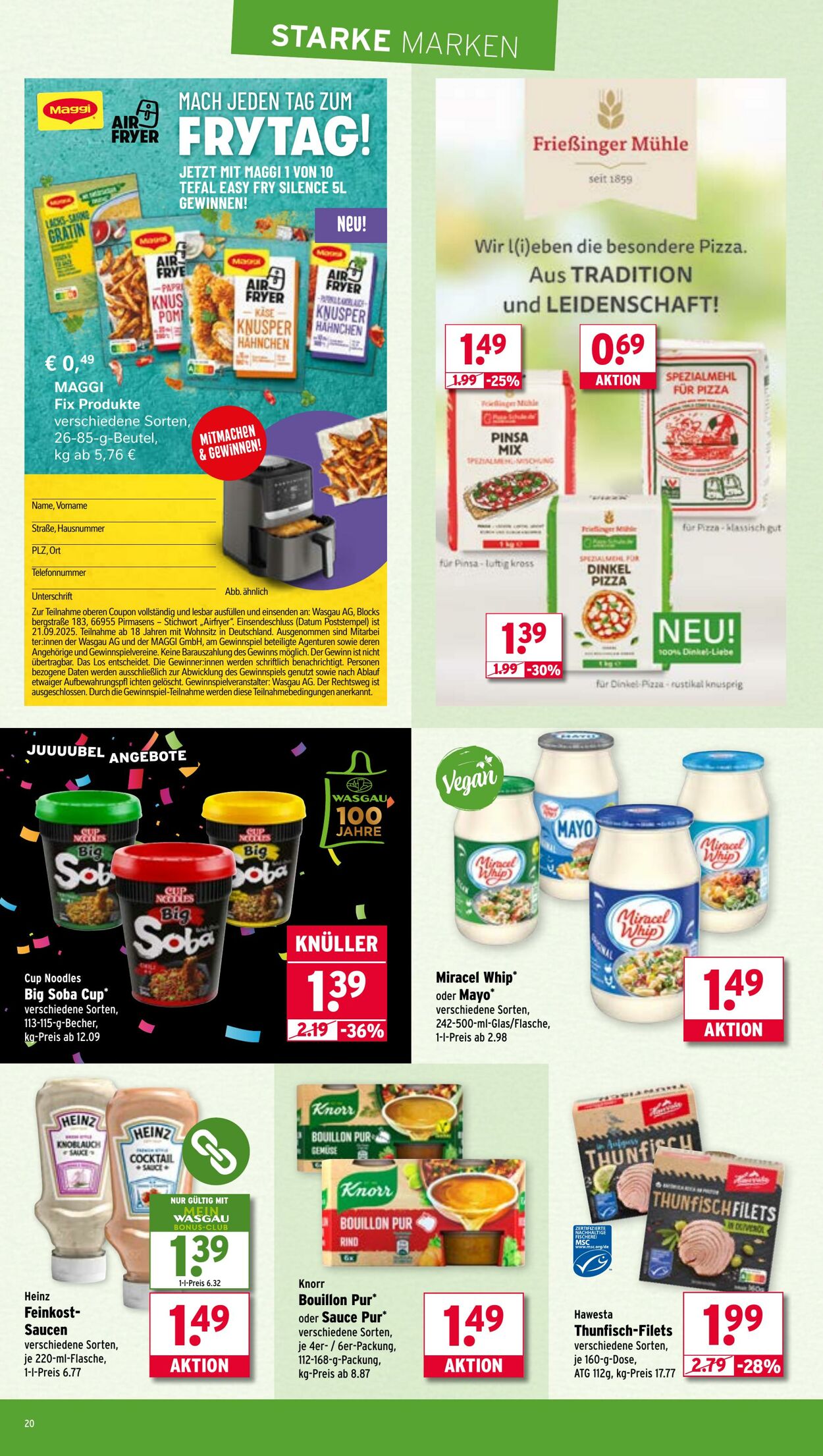 Prospekt Wasgau 08.09.2025 - 13.09.2025