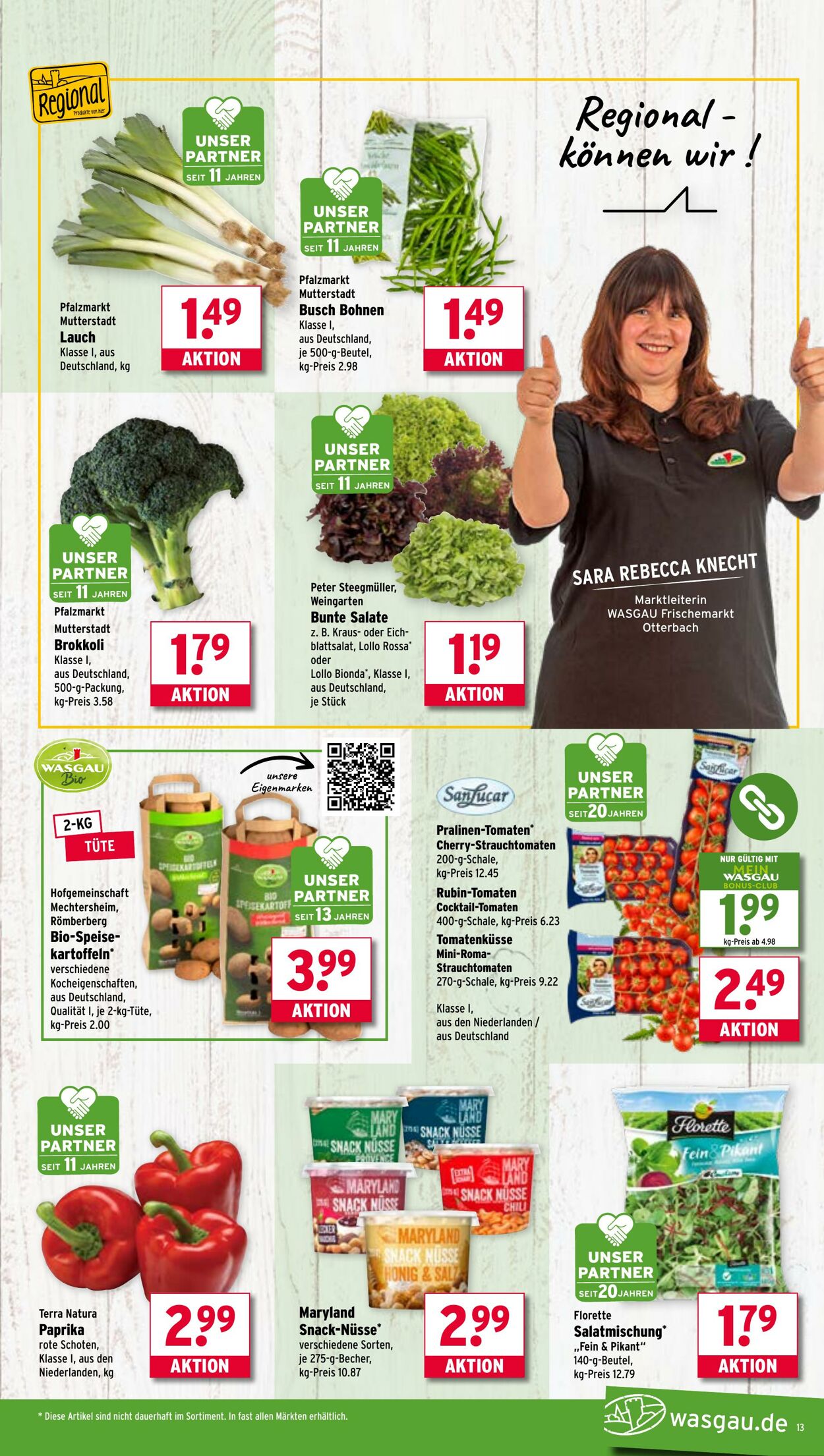 Prospekt Wasgau 08.09.2025 - 13.09.2025
