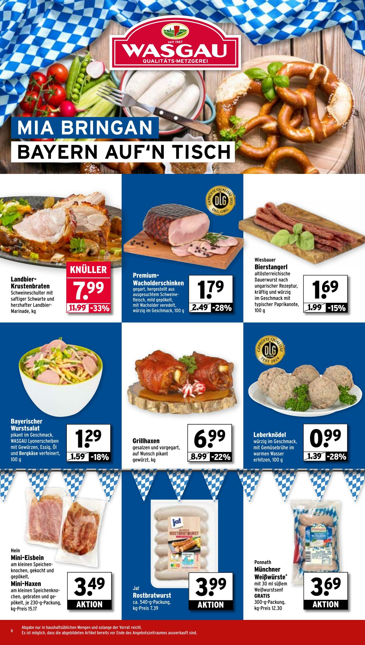 Prospekt Wasgau 08.09.2025 - 13.09.2025