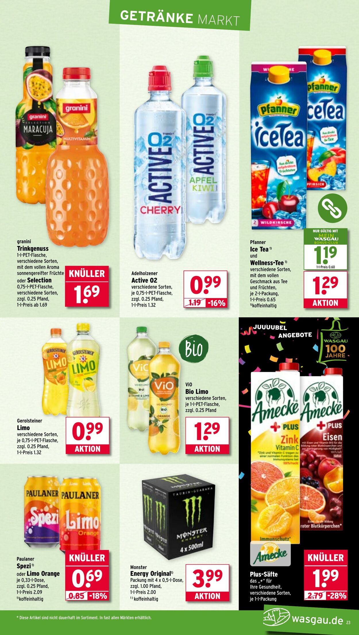 Prospekt Wasgau 08.09.2025 - 13.09.2025