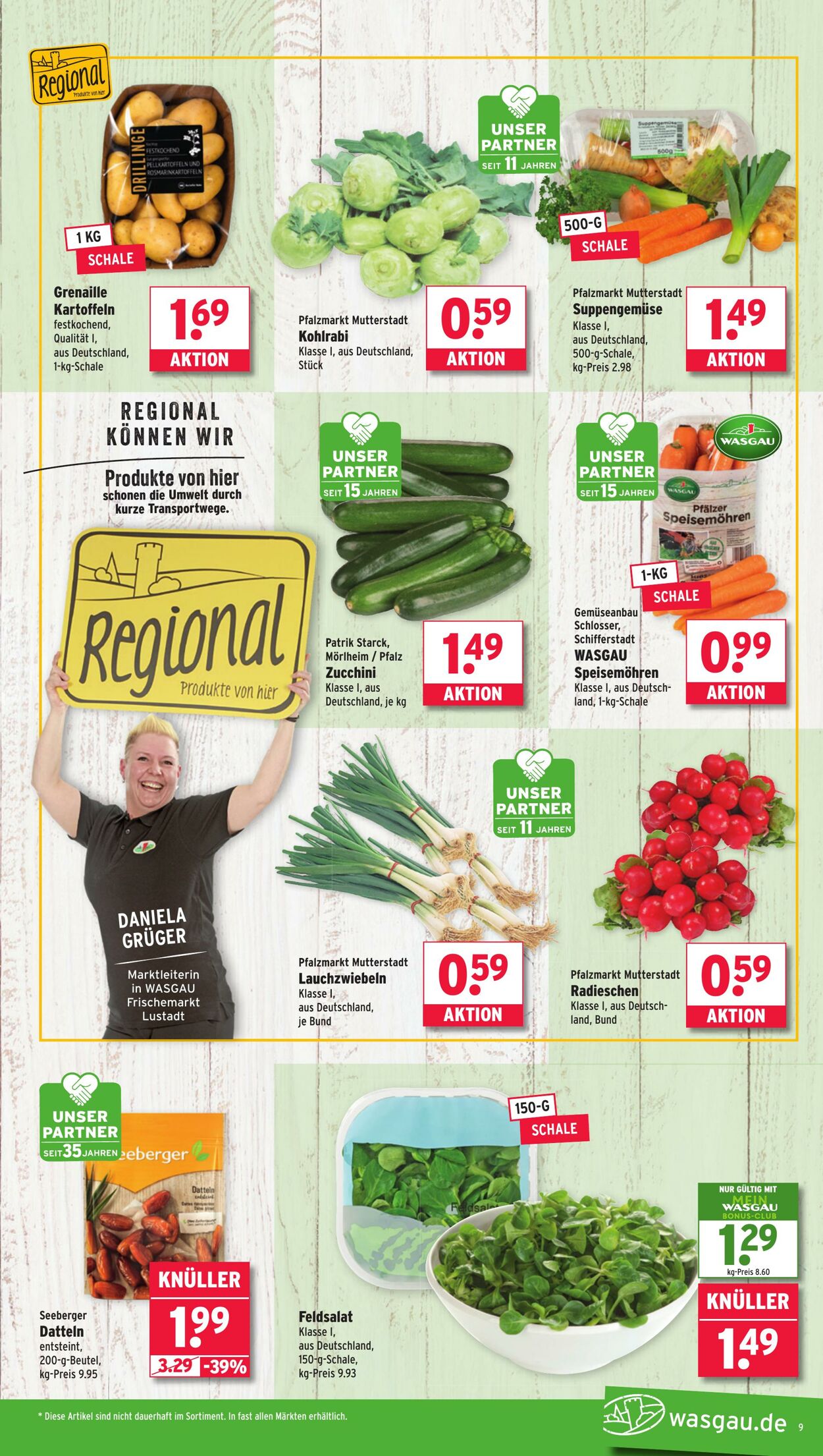 Prospekt Wasgau 15.09.2025 - 20.09.2025