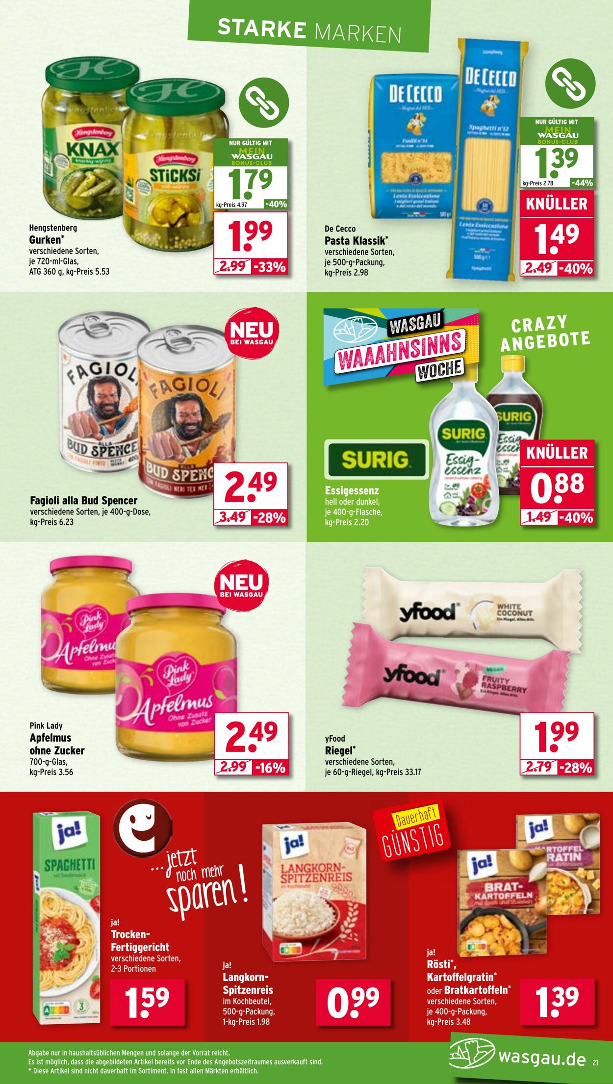 Prospekt Wasgau 22.09.2025 - 27.09.2025