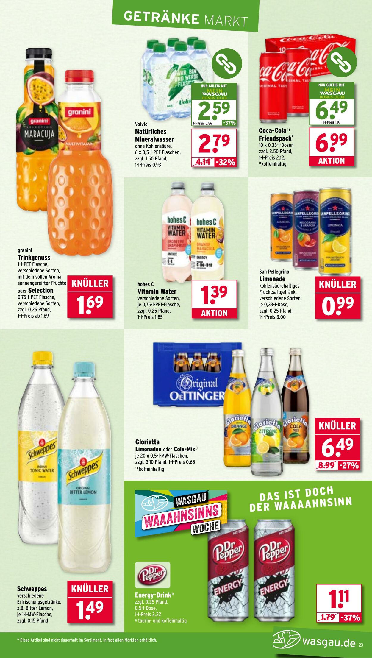 Prospekt Wasgau 22.09.2025 - 27.09.2025
