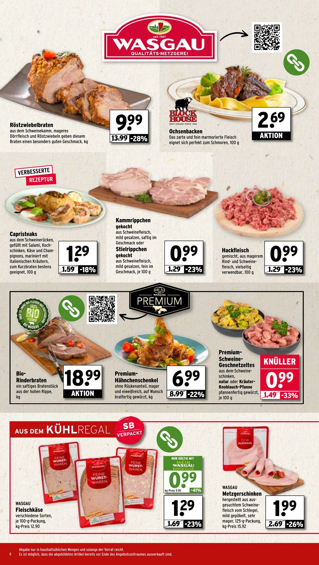 Prospekt Wasgau 22.09.2025 - 27.09.2025