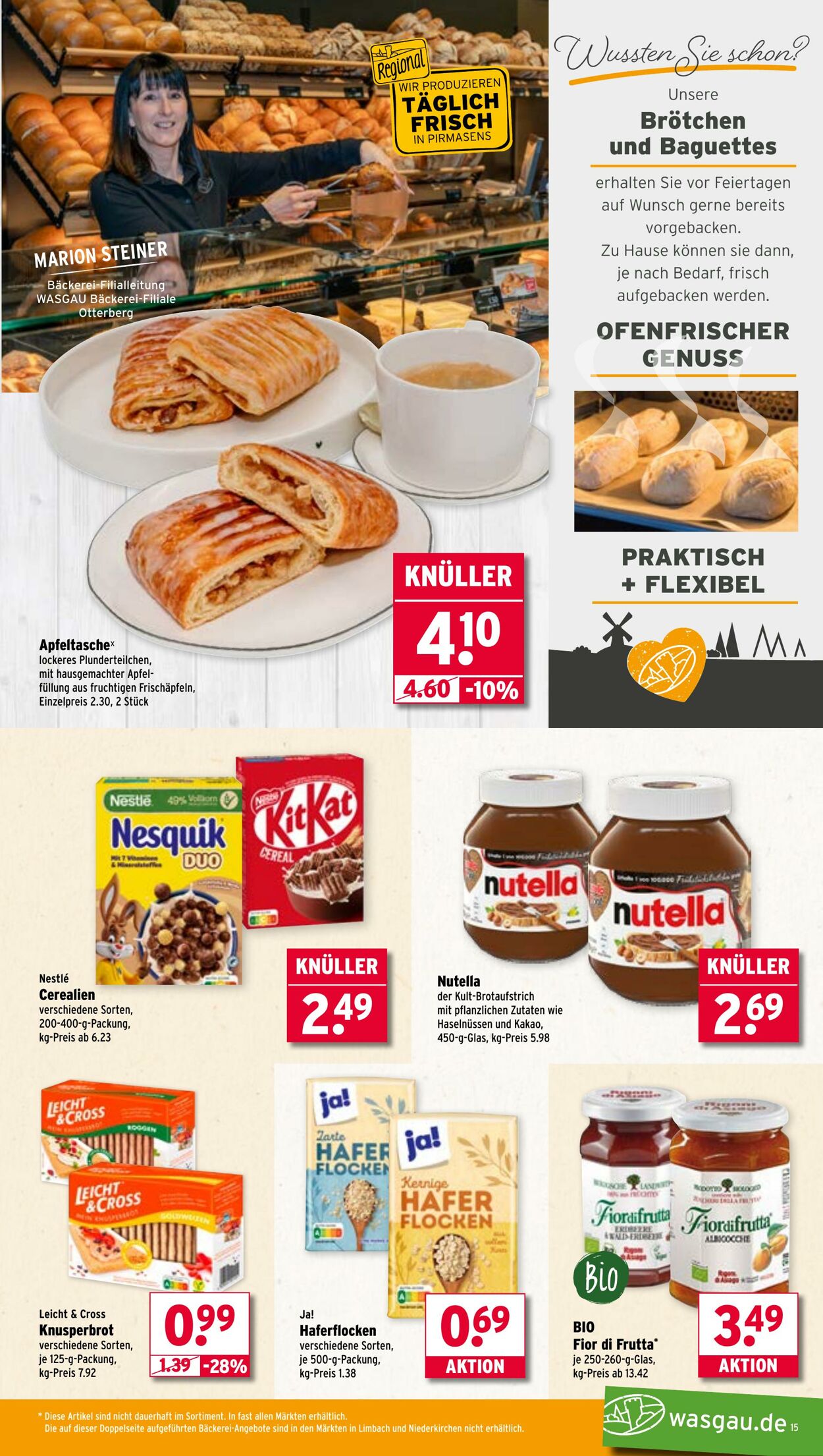 Prospekt Wasgau 22.09.2025 - 27.09.2025