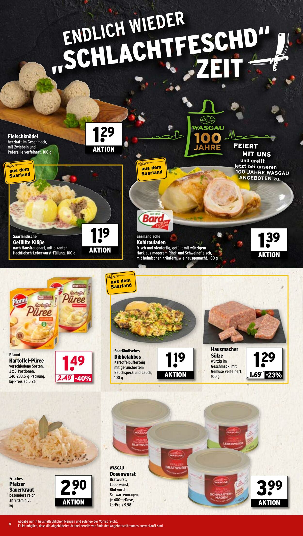 Prospekt Wasgau 22.09.2025 - 27.09.2025