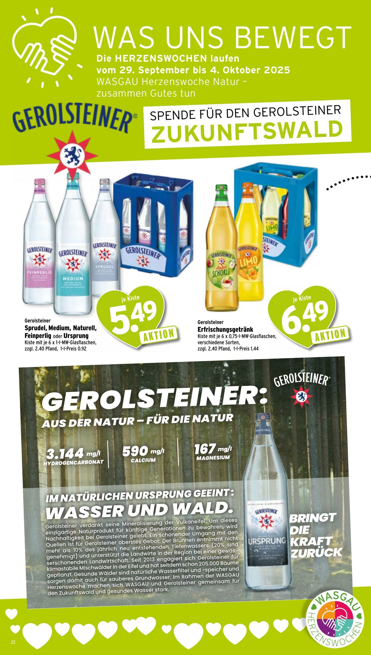 Prospekt Wasgau 29.09.2025 - 04.10.2025