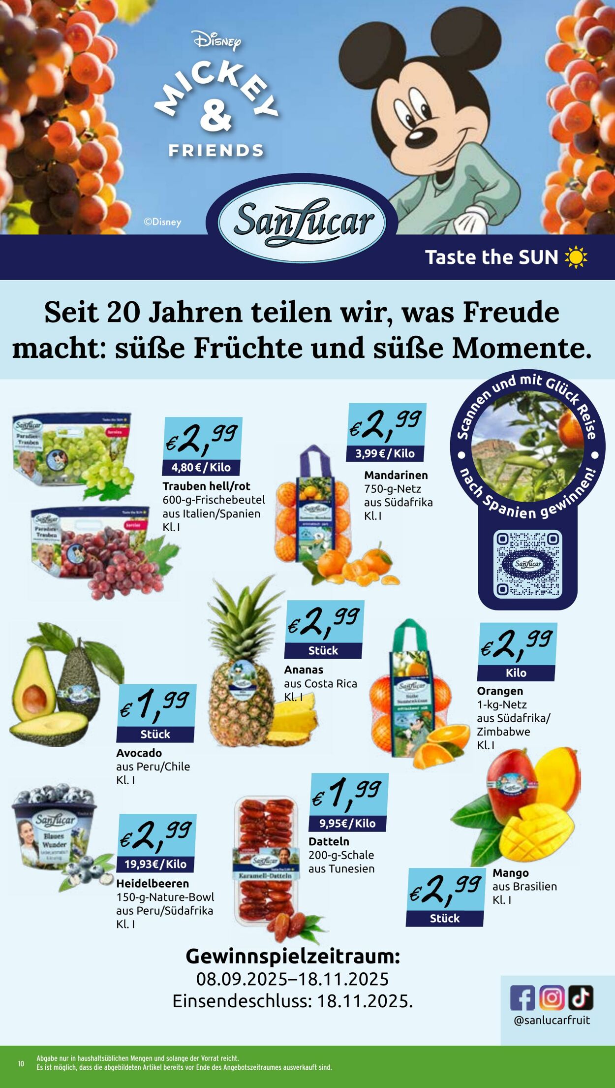 Prospekt Wasgau 29.09.2025 - 04.10.2025