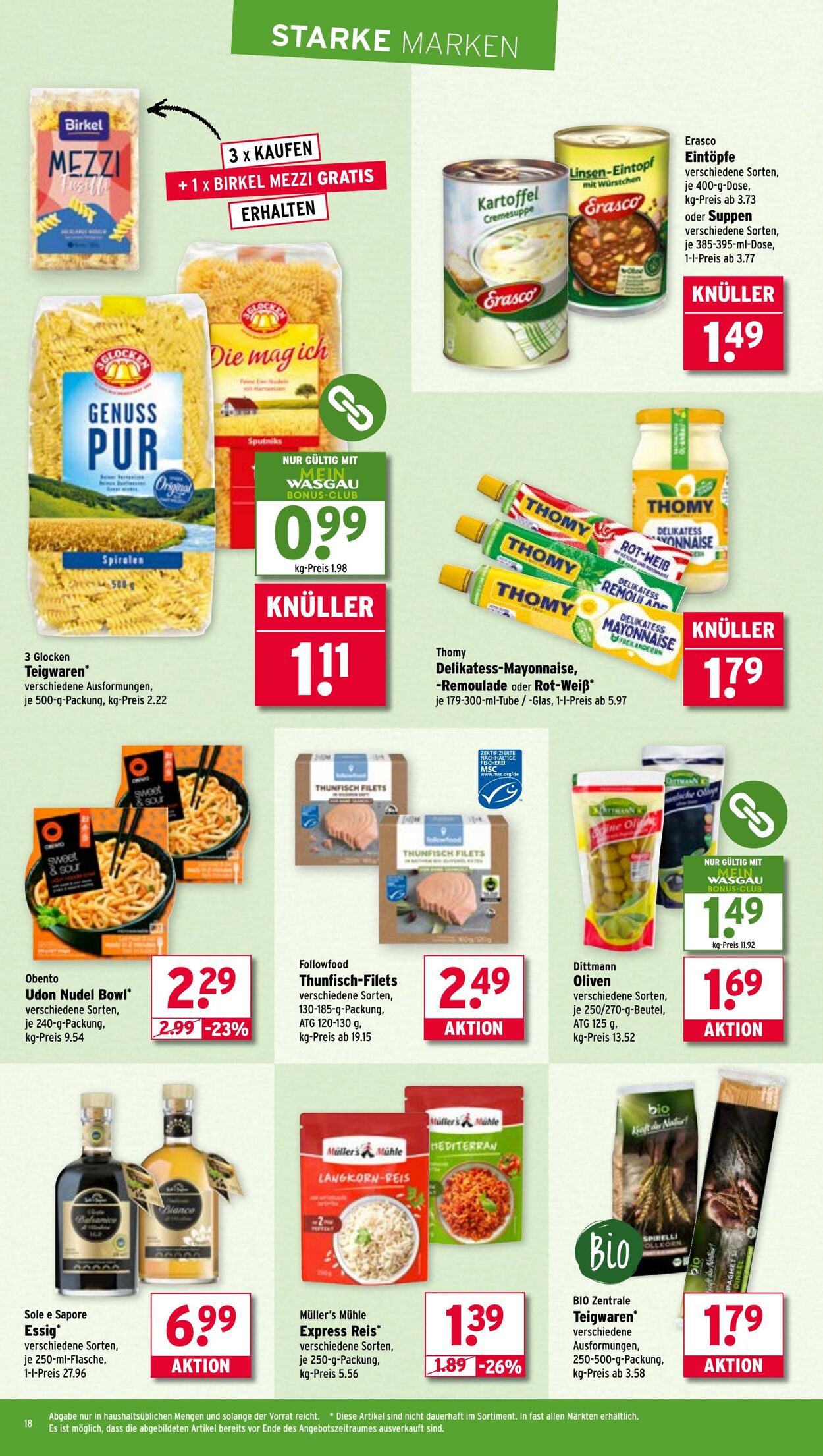 Prospekt Wasgau 29.09.2025 - 04.10.2025