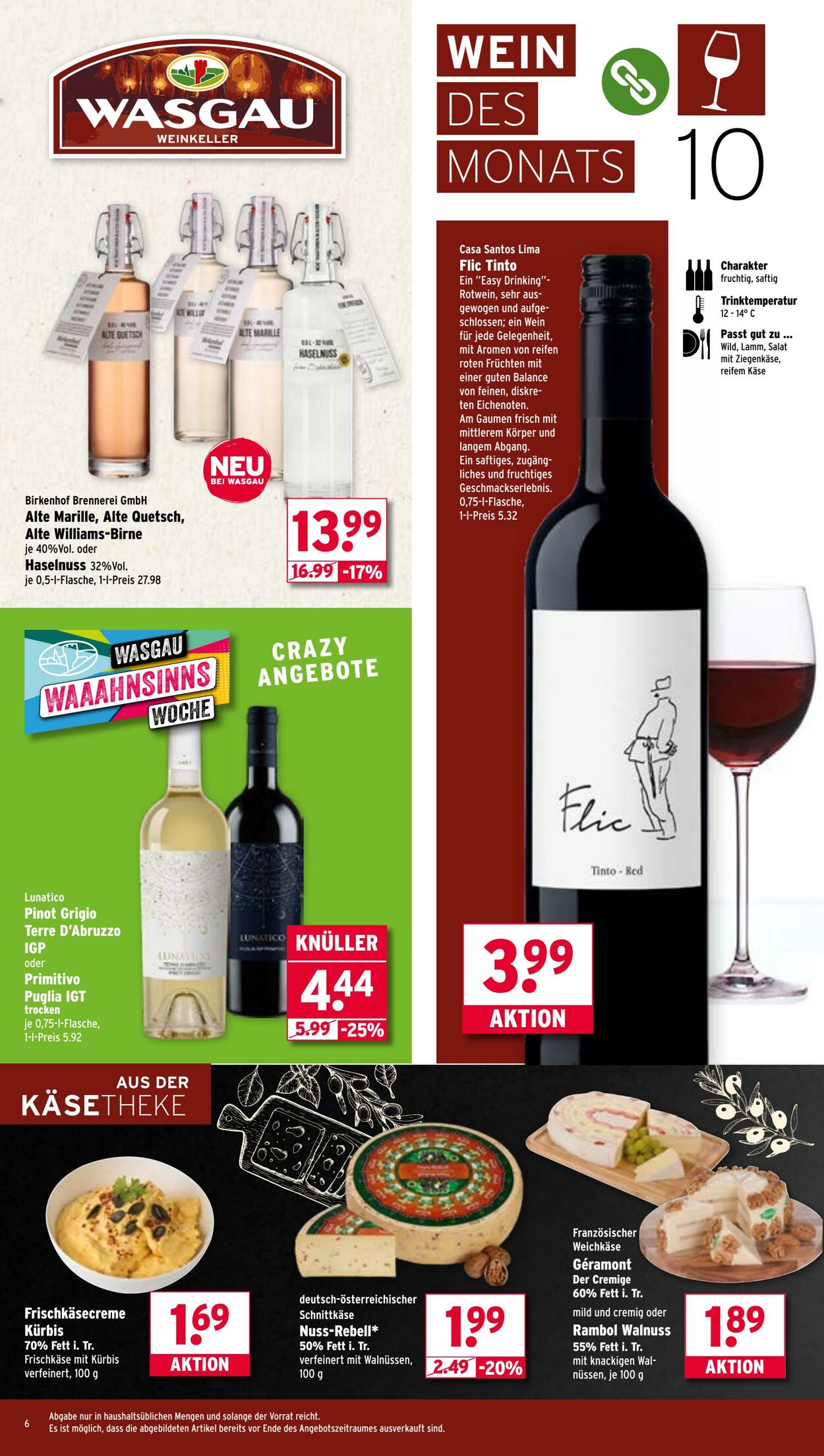 Prospekt Wasgau 29.09.2025 - 04.10.2025