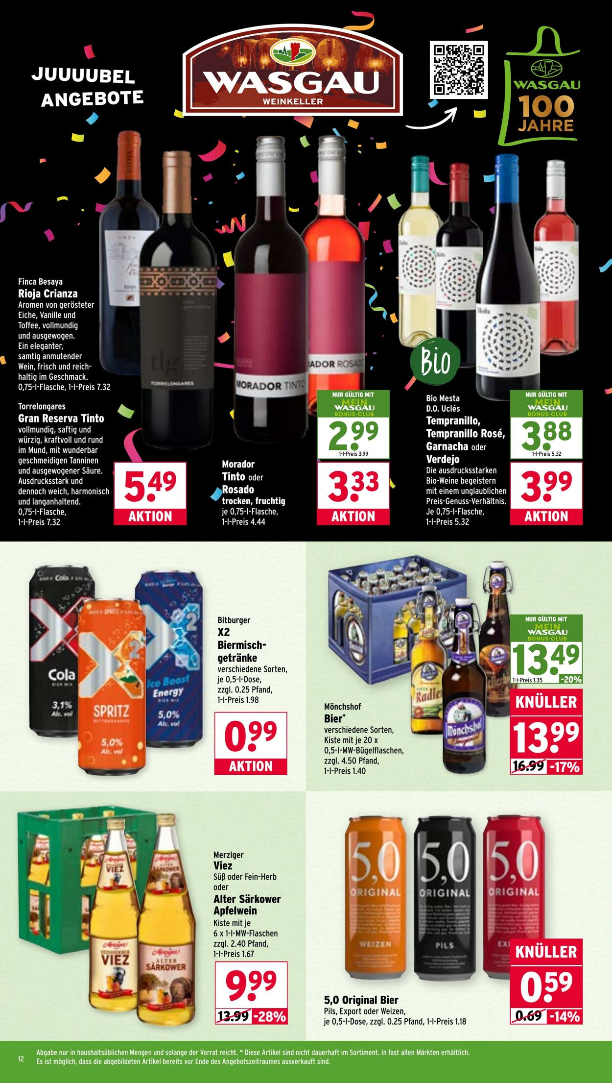 Prospekt Wasgau 06.10.2025 - 11.10.2025