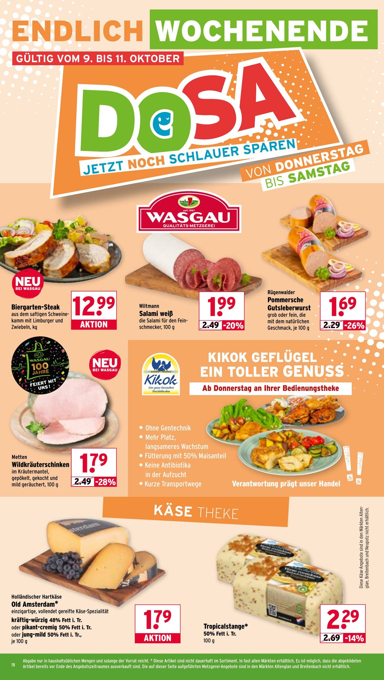 Prospekt Wasgau 06.10.2025 - 11.10.2025