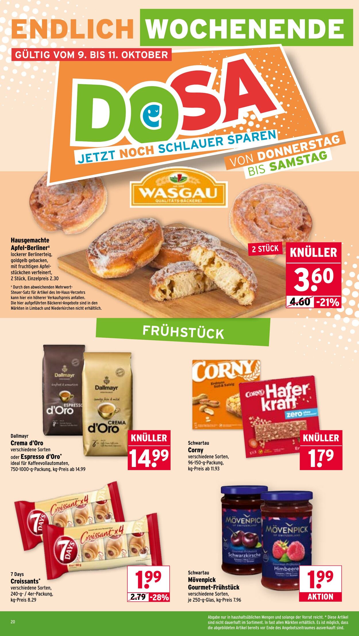 Prospekt Wasgau 06.10.2025 - 11.10.2025