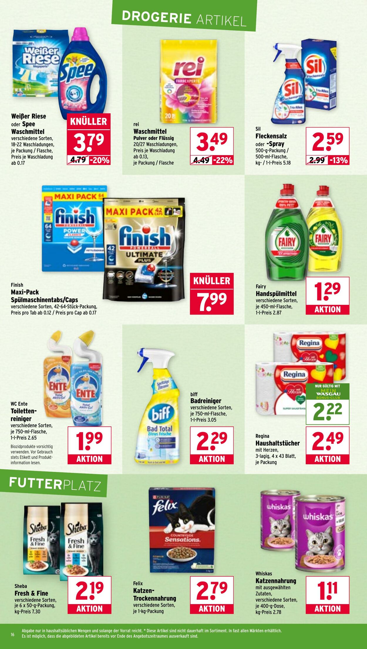 Prospekt Wasgau 06.10.2025 - 11.10.2025