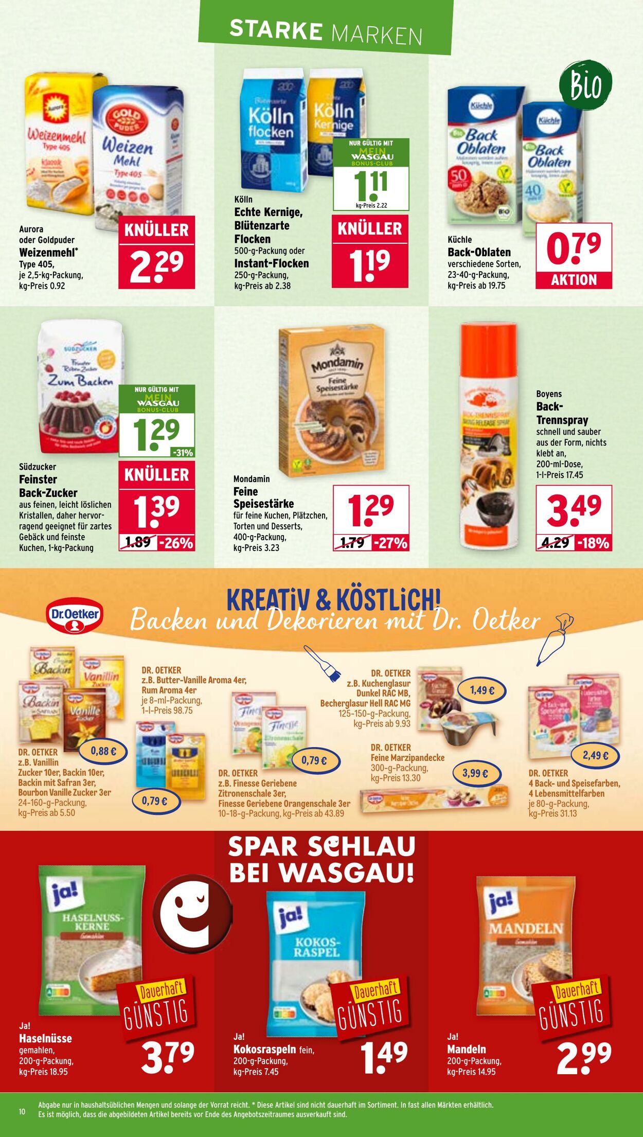 Prospekt Wasgau 06.10.2025 - 11.10.2025