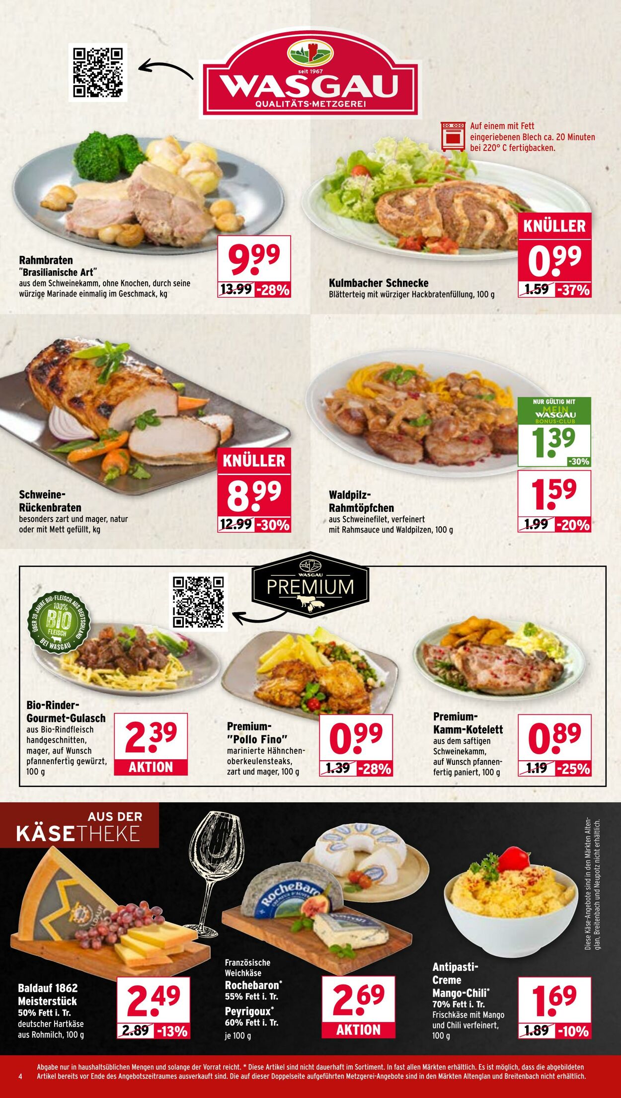 Prospekt Wasgau 06.10.2025 - 11.10.2025