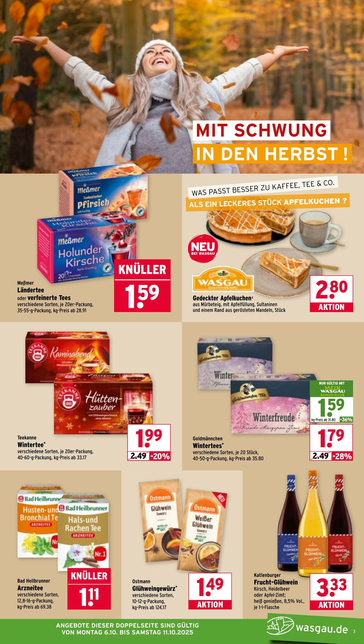 Prospekt Wasgau 06.10.2025 - 11.10.2025
