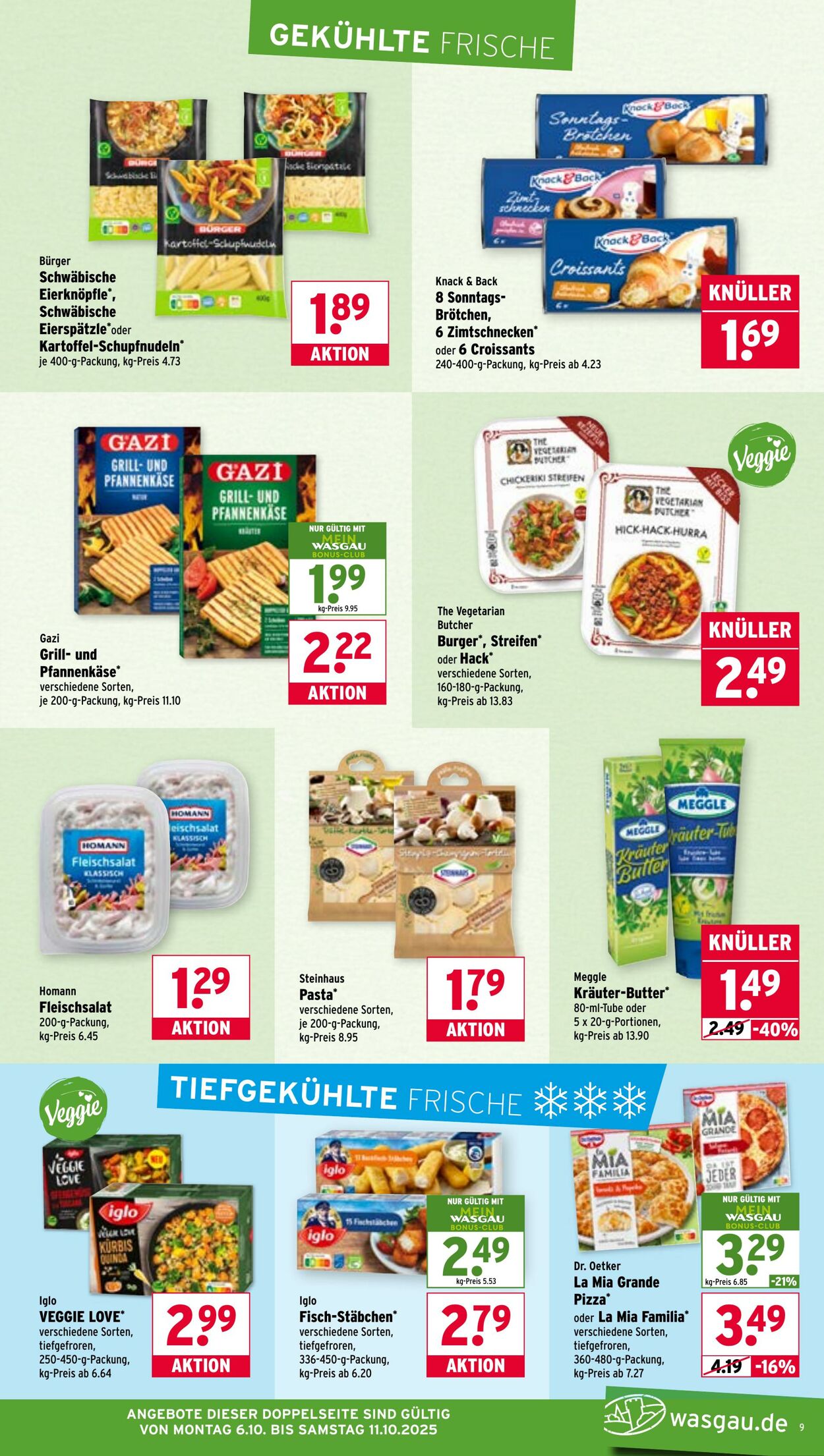Prospekt Wasgau 06.10.2025 - 11.10.2025