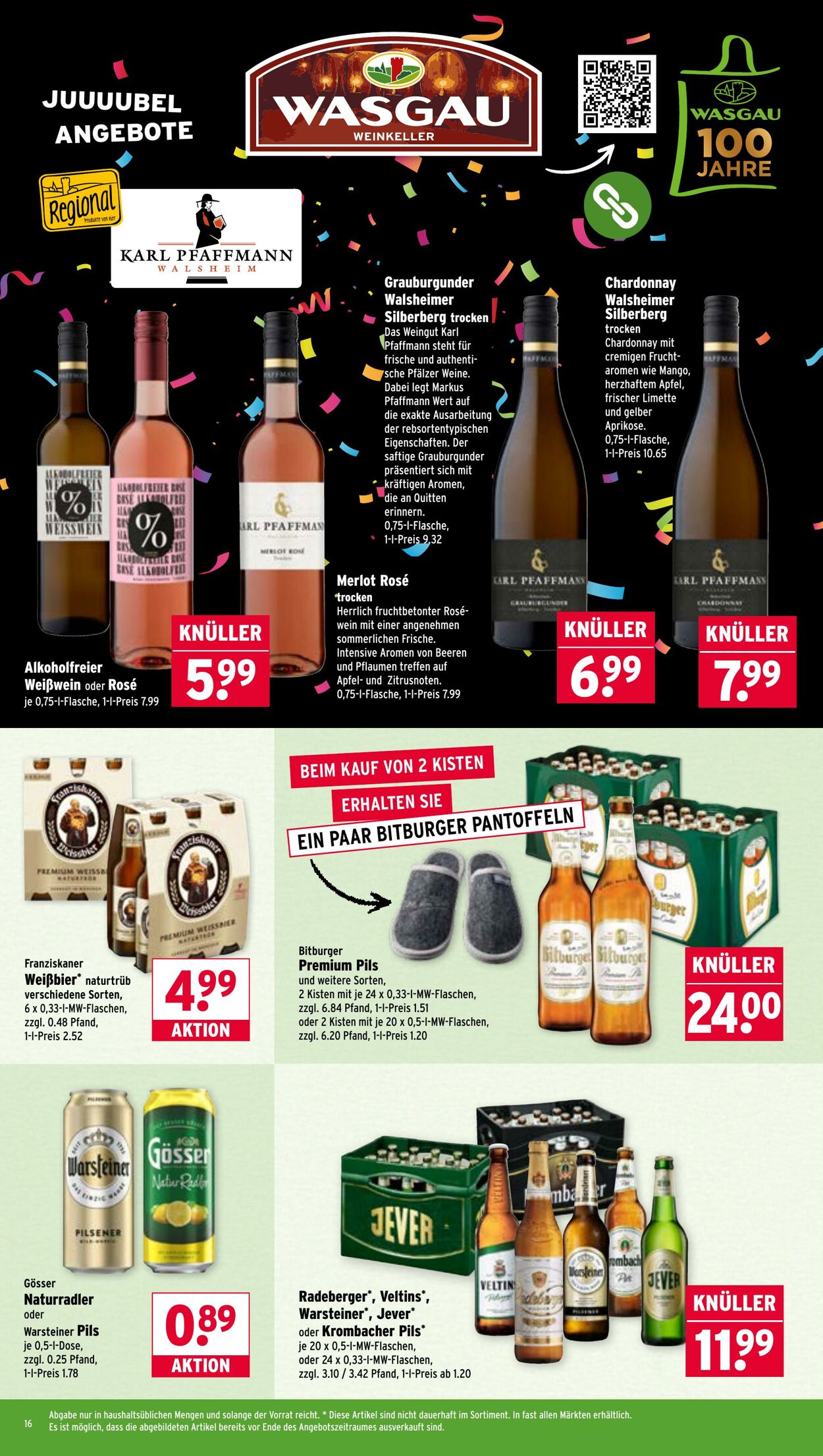 Prospekt Wasgau 13.10.2025 - 18.10.2025