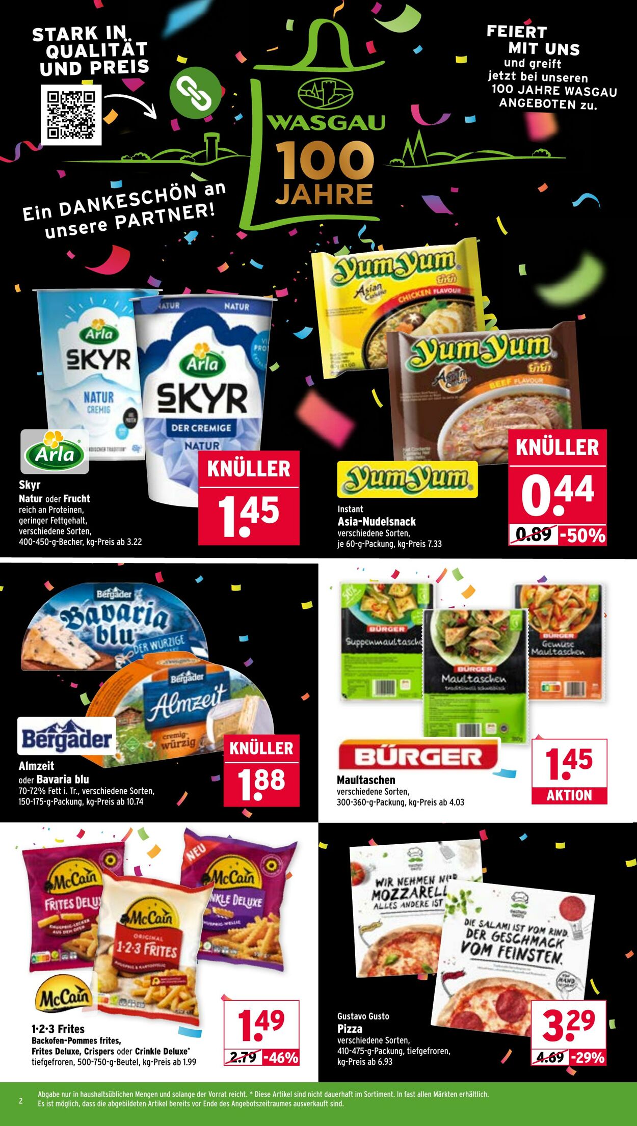 Prospekt Wasgau 13.10.2025 - 18.10.2025