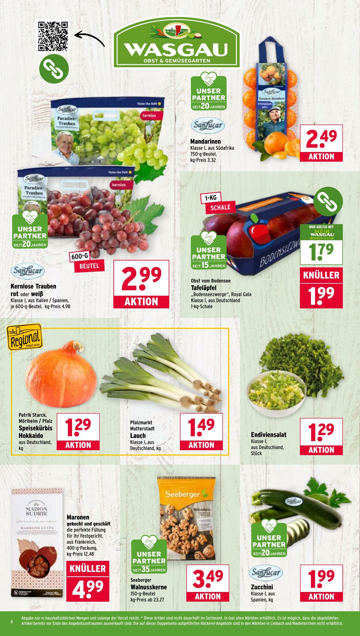 Prospekt Wasgau 13.10.2025 - 18.10.2025