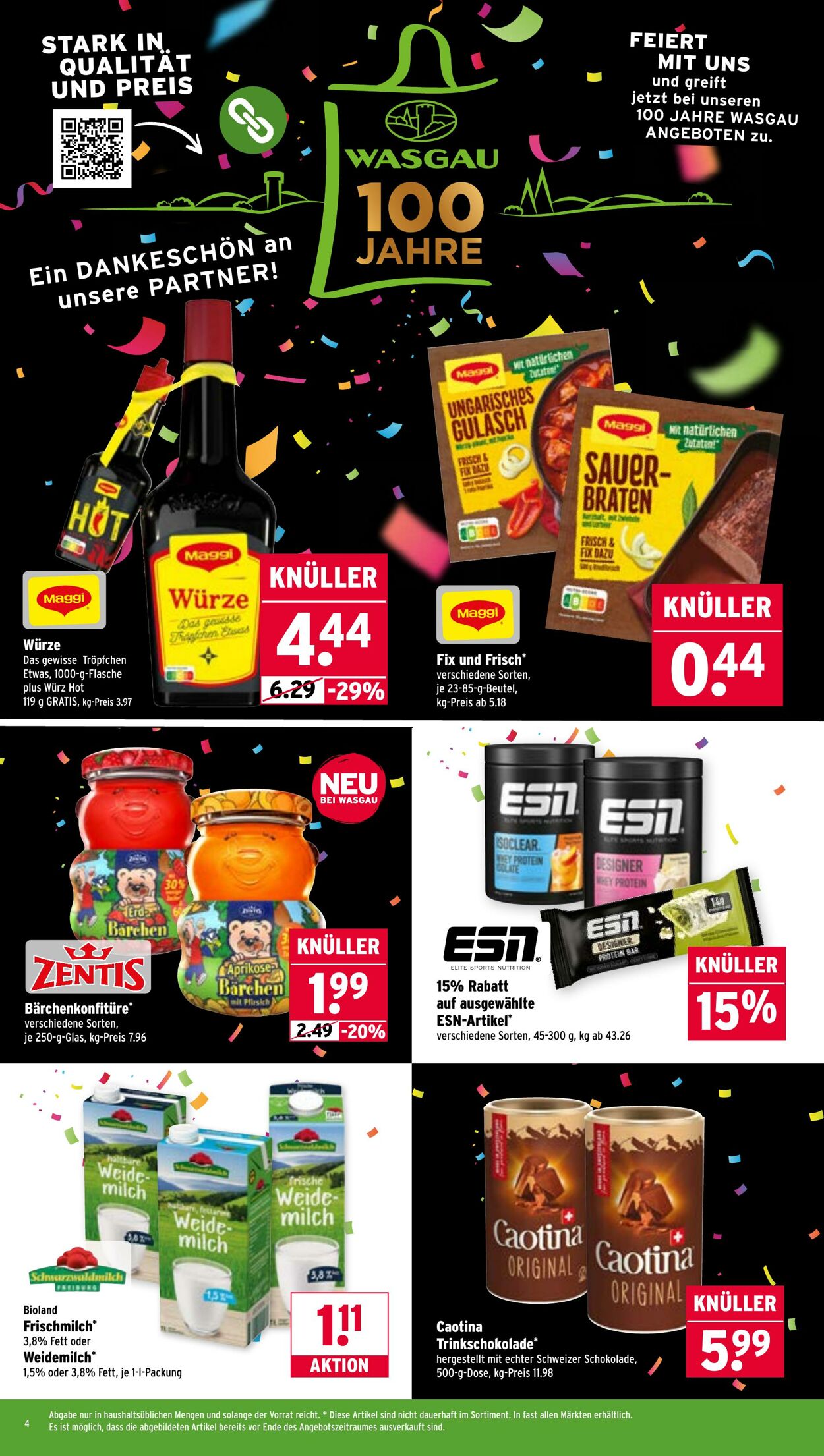 Prospekt Wasgau 13.10.2025 - 18.10.2025