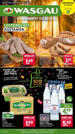 Prospekt Wasgau 13.10.2025 - 18.10.2025