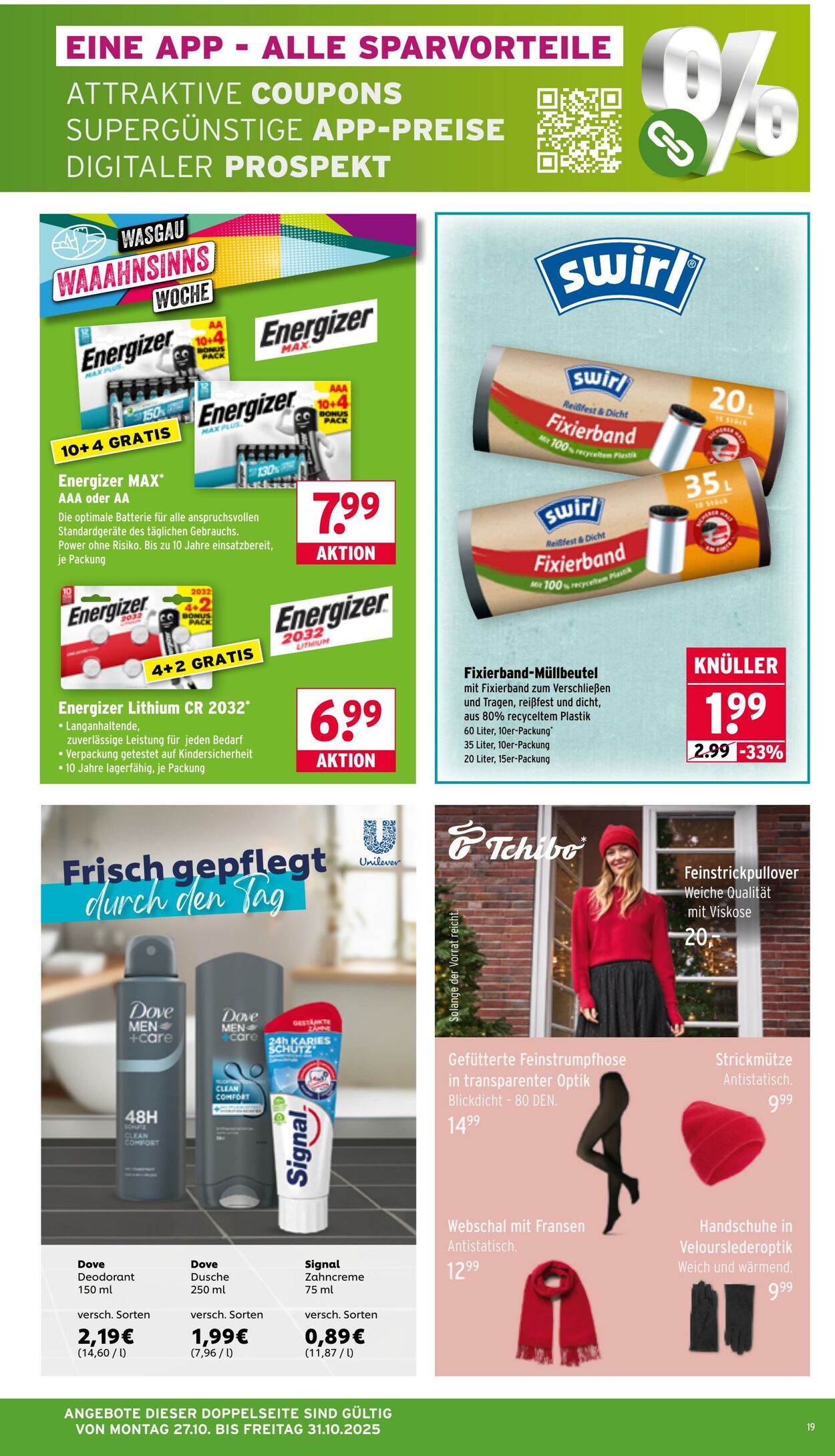 Prospekt Wasgau 27.10.2025 - 01.11.2025