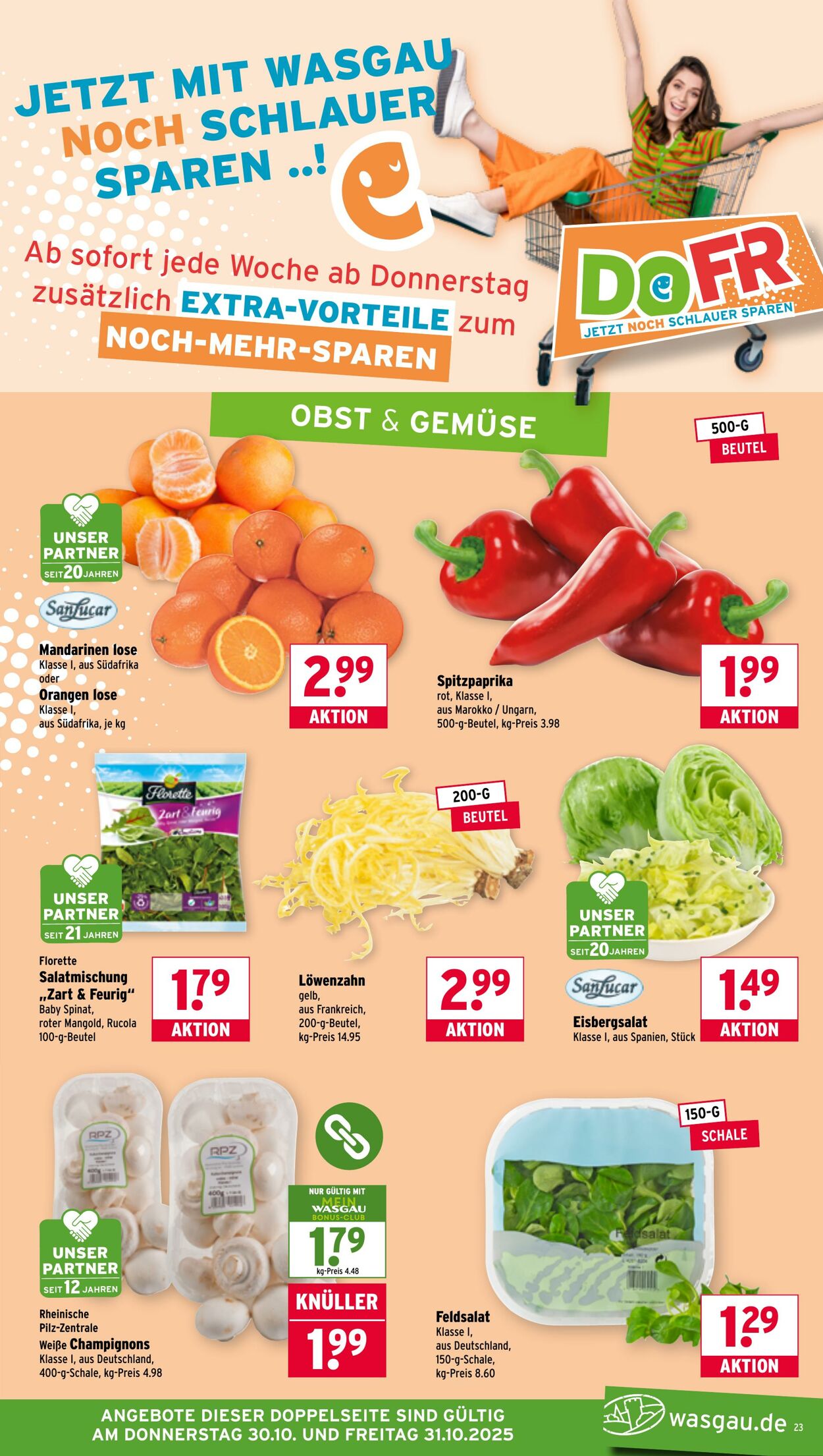 Prospekt Wasgau 27.10.2025 - 01.11.2025